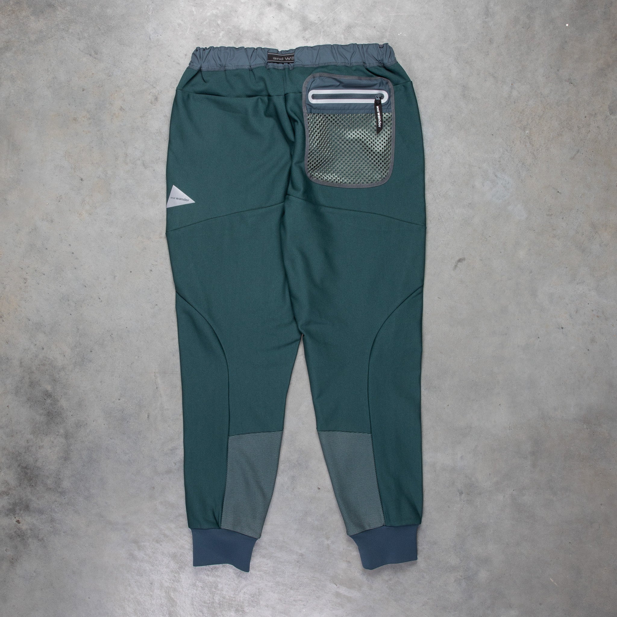 And Wander Light Fleece Pants Green
