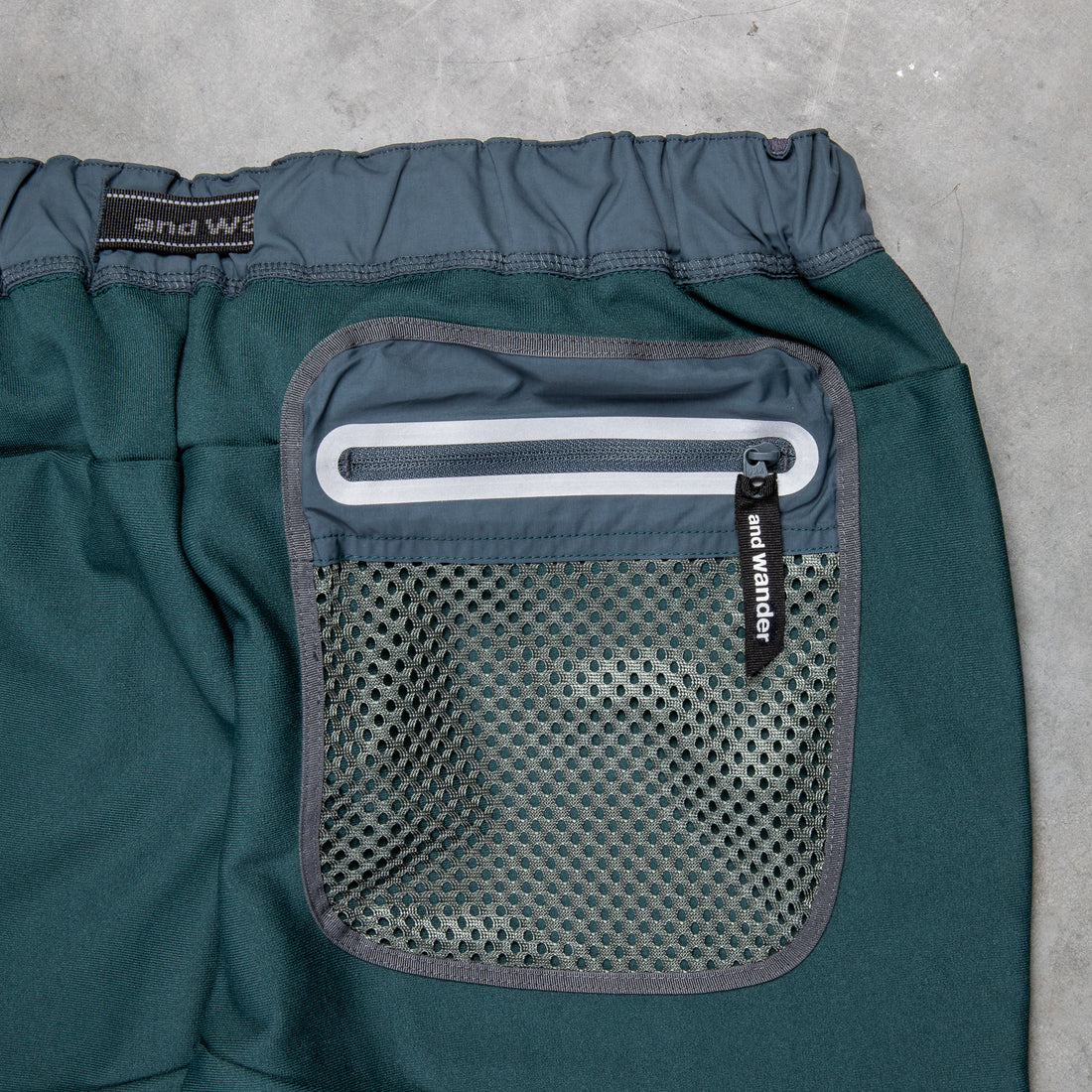 And Wander Light Fleece Pants Green