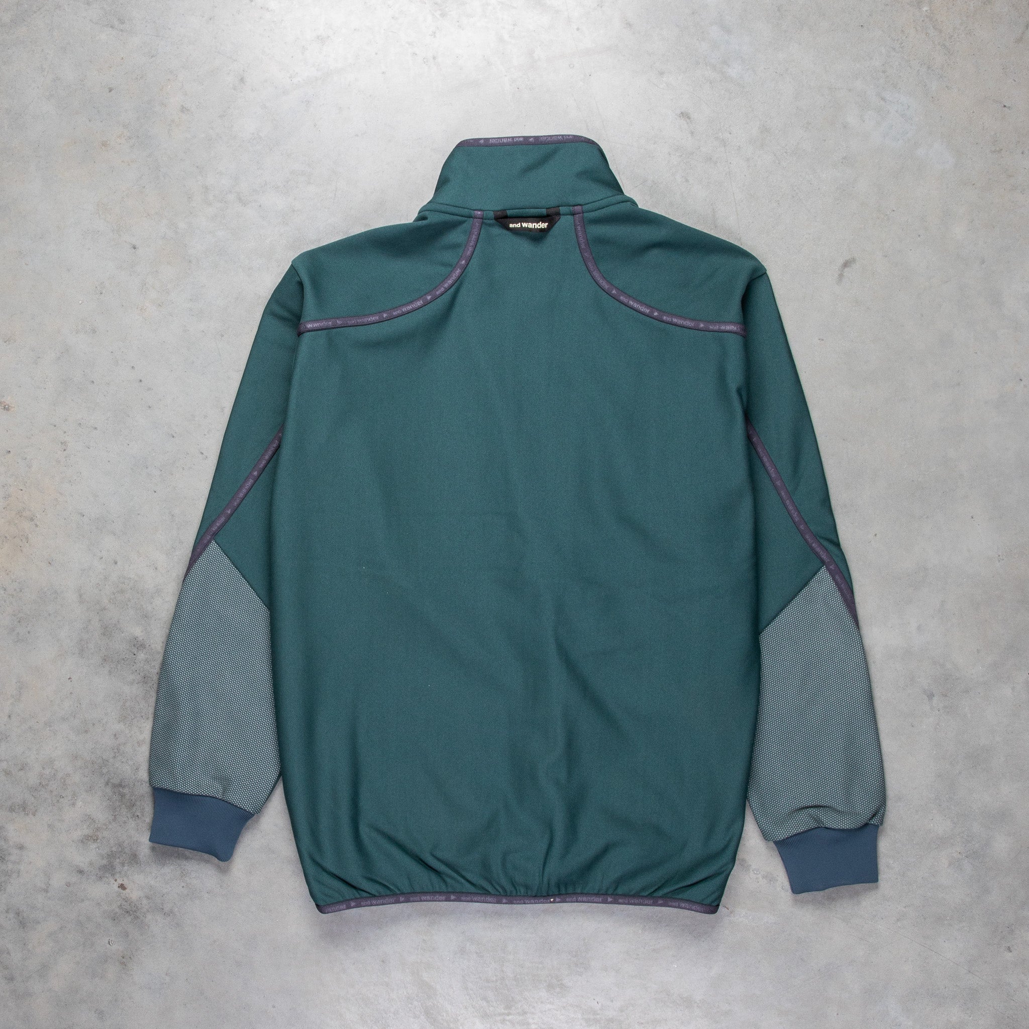 アンドワンダー 長袖パーカー Light Fleece Jacket 574-0241037 レディース SIZE 00 (XS) and wander and wander（アンドワンダー） ポイント10% ハイロフトフリース
