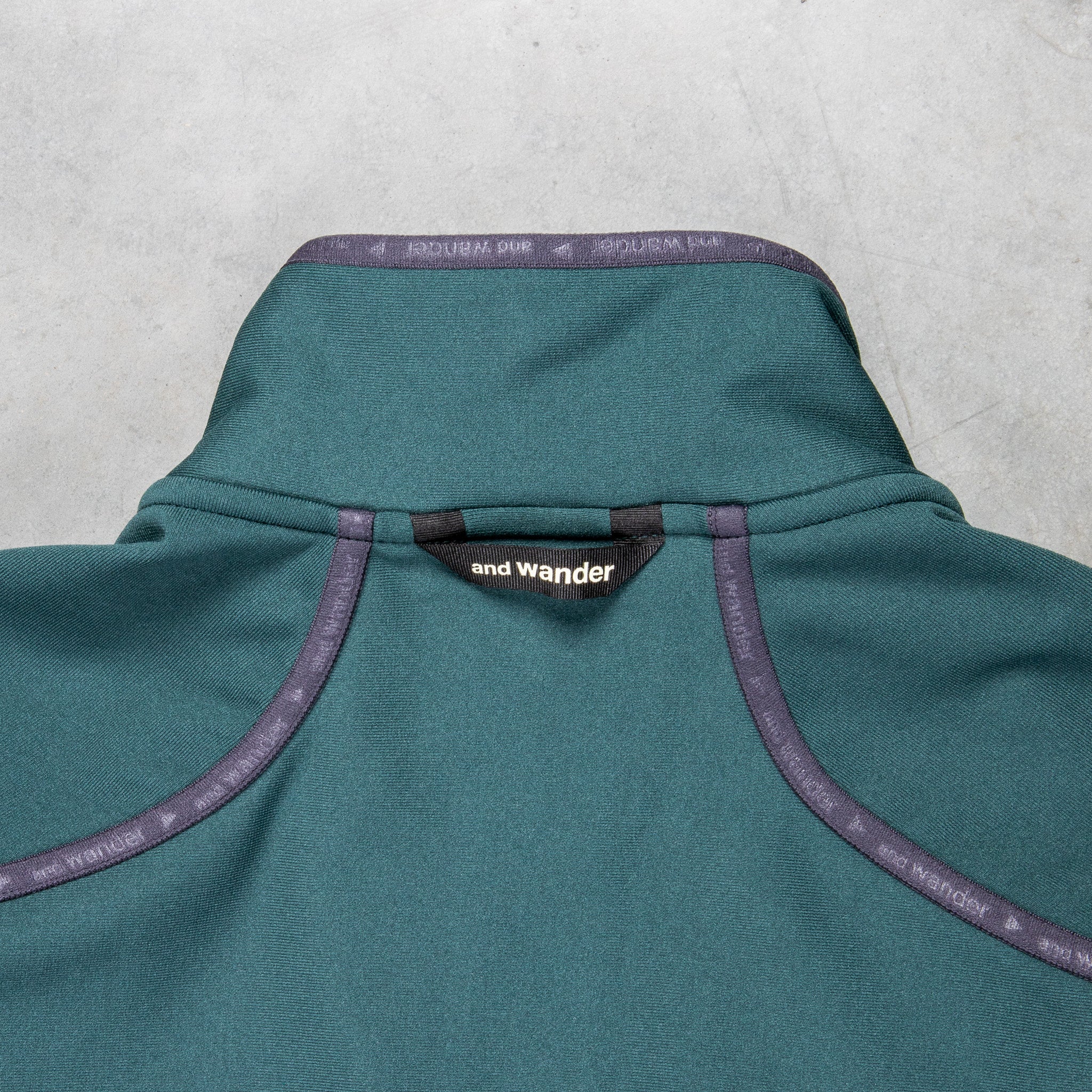 And Wander Light Fleece Jacket Green