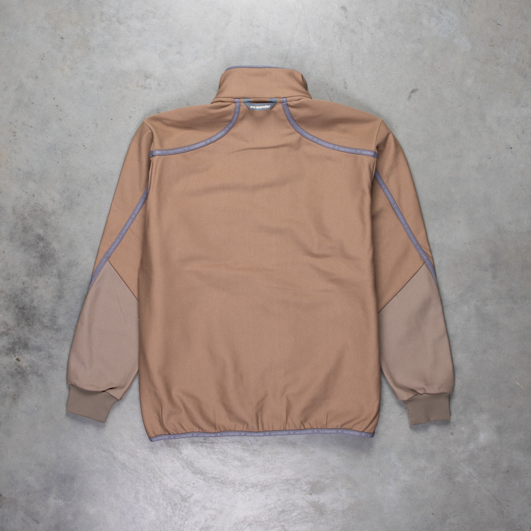 And Wander Light Fleece Jacket Beige