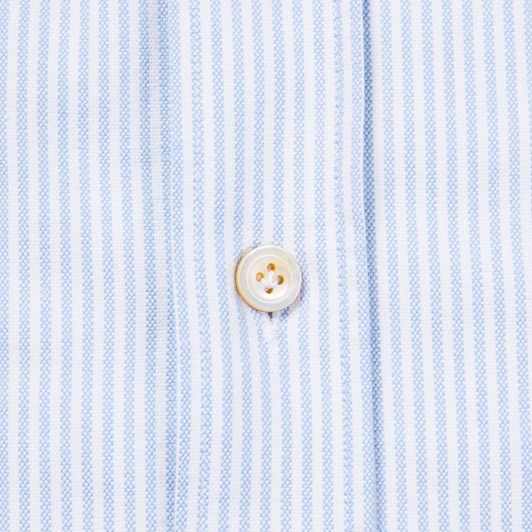 Finamore x Frans Boone Ivy Shirt Oxford Stripe Light Blue