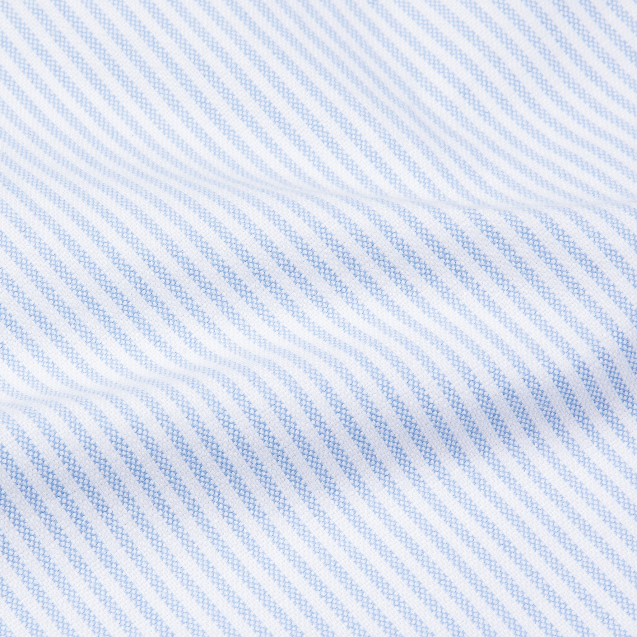 Finamore x Frans Boone Ivy Shirt Oxford Stripe Light Blue