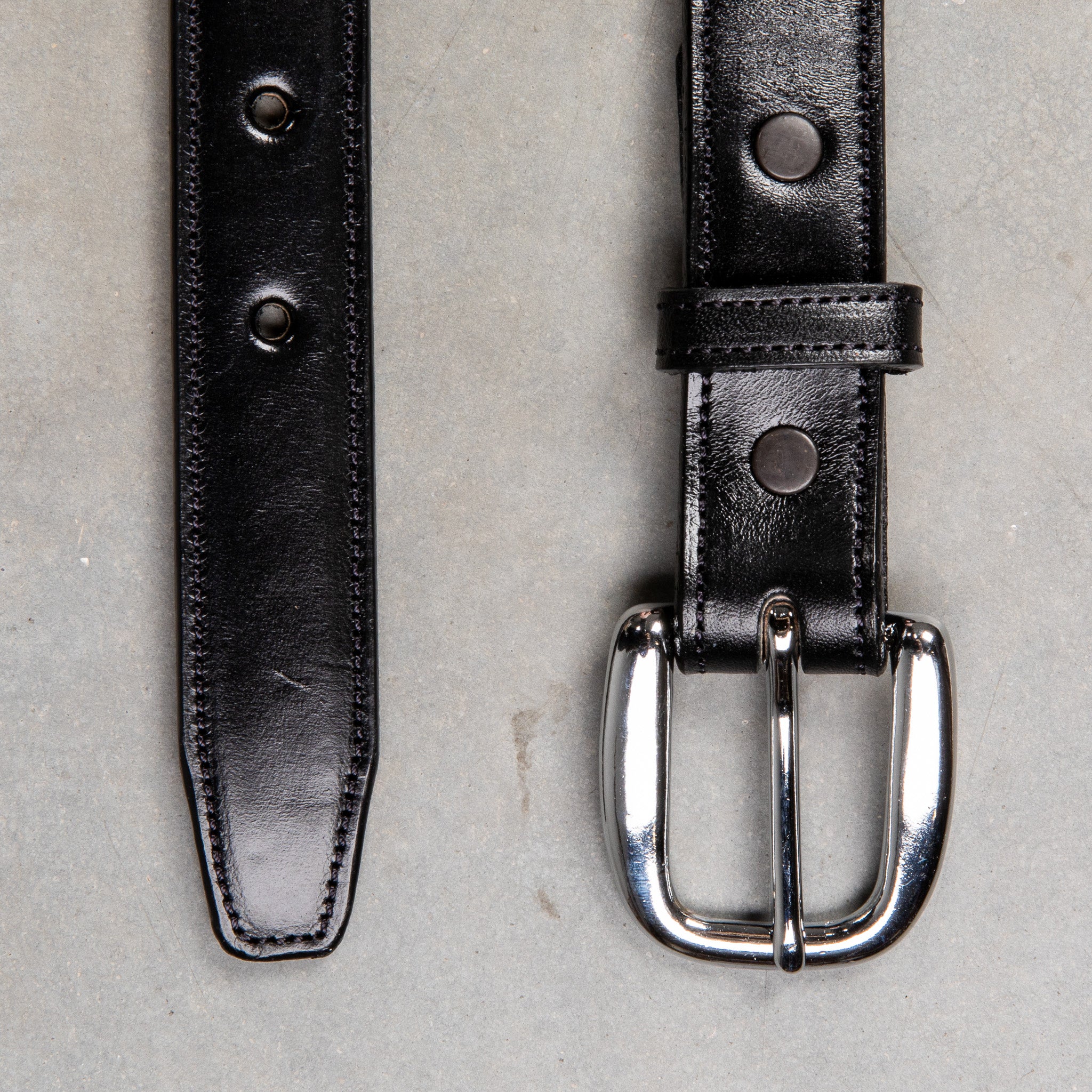 Ceinture femme tressée à boucle métal torsadée noir Ceinture femme tressée à boucle métal torsadée noir