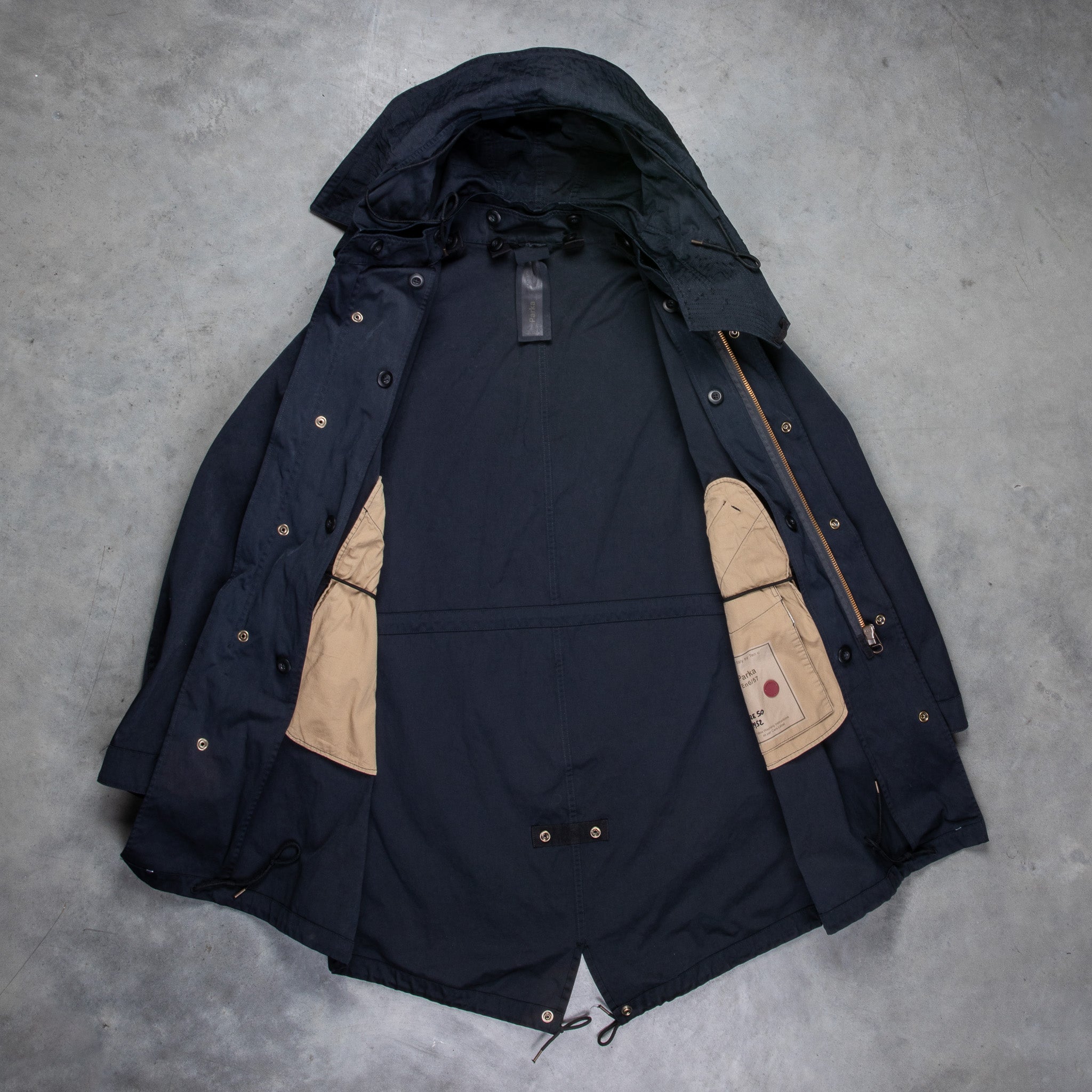 Ten C Parka Navy