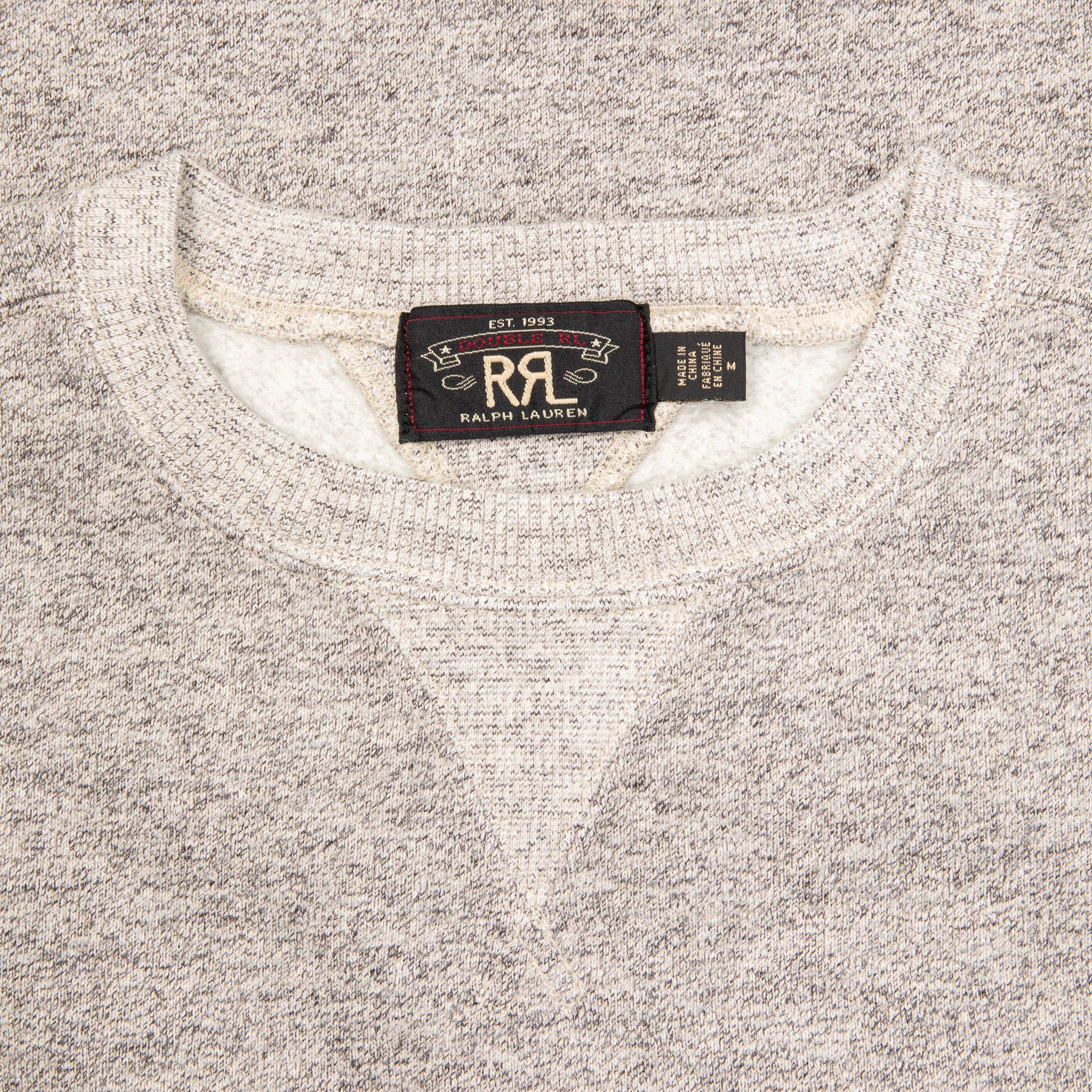 RRL Fleece Sweatshirt Athletic Grey