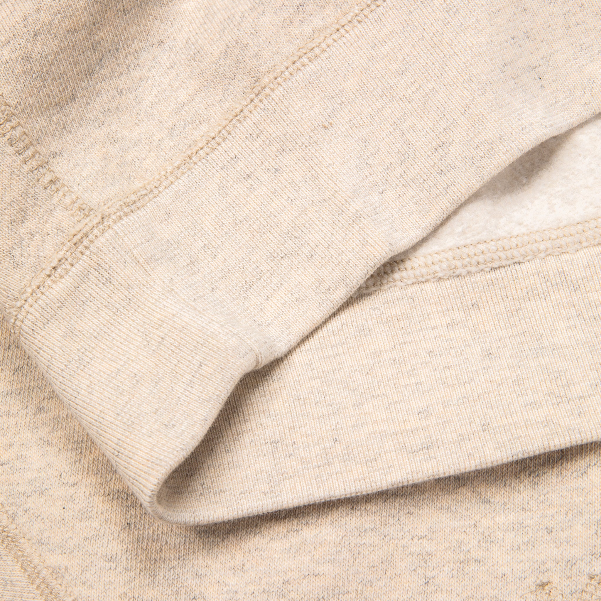 RRL Logo Fleece Sweatshirt Oatmeal Heather