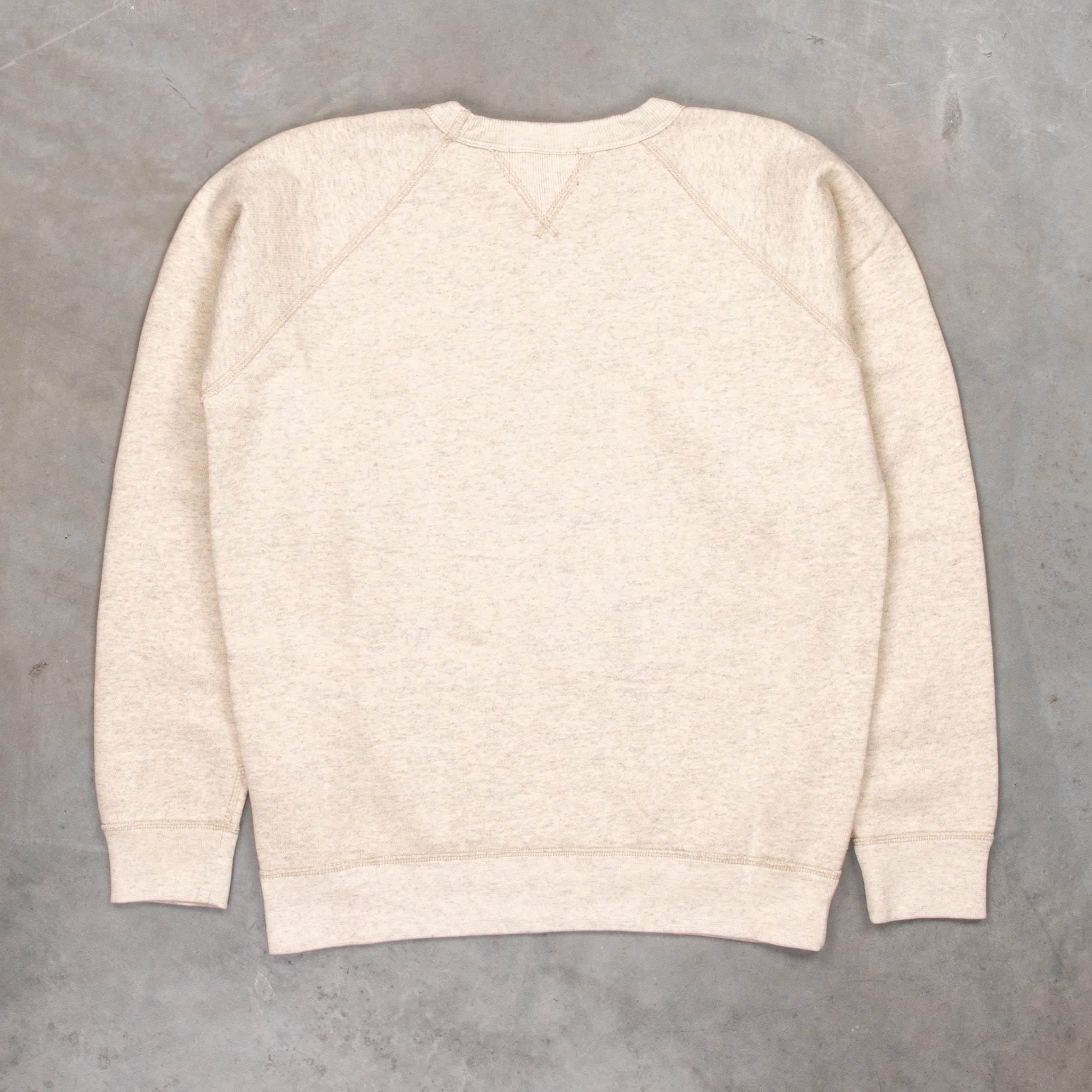 RRL Logo Fleece Sweatshirt Oatmeal Heather