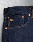 RRL Low Straight Once Washed