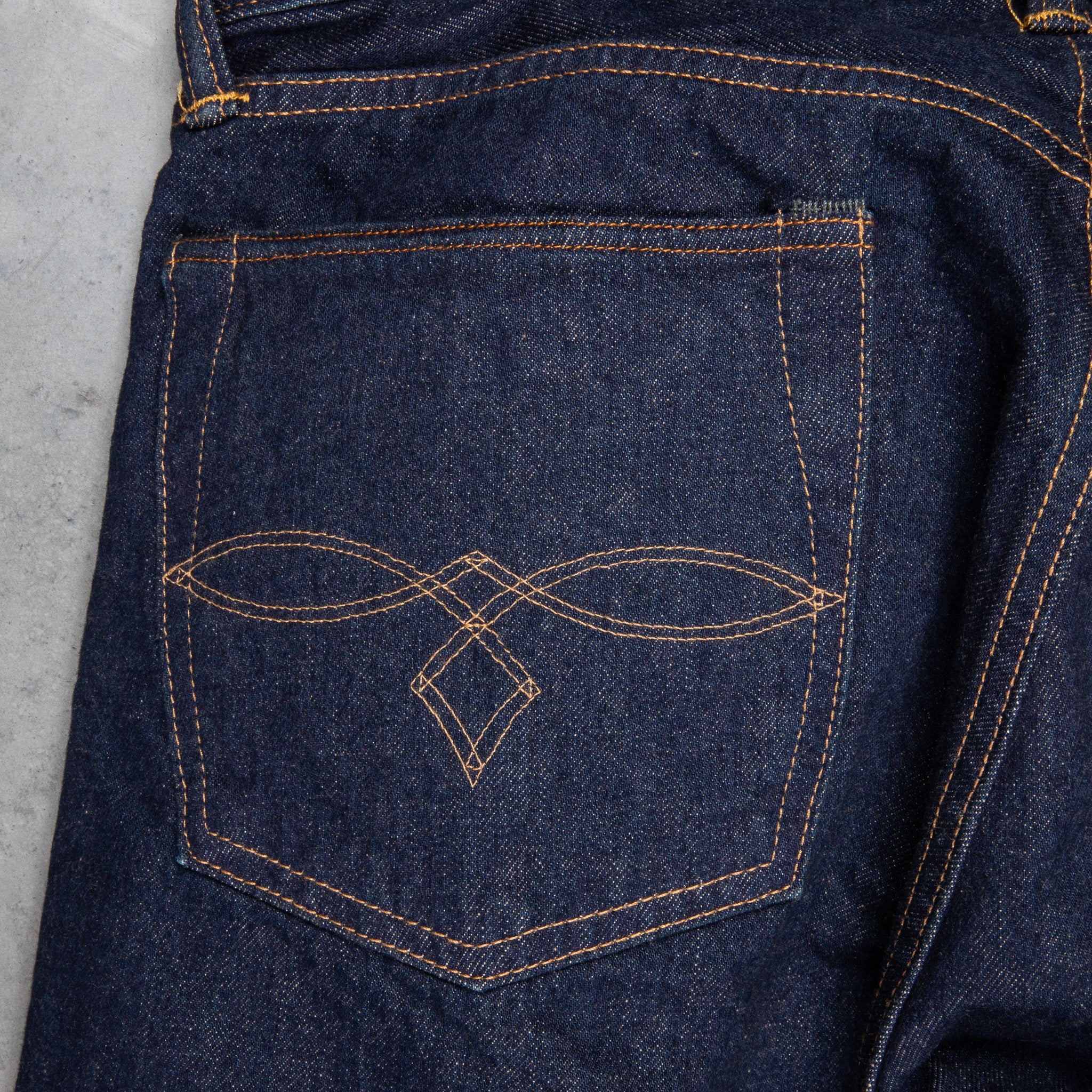 RRL Low Straight Once Washed