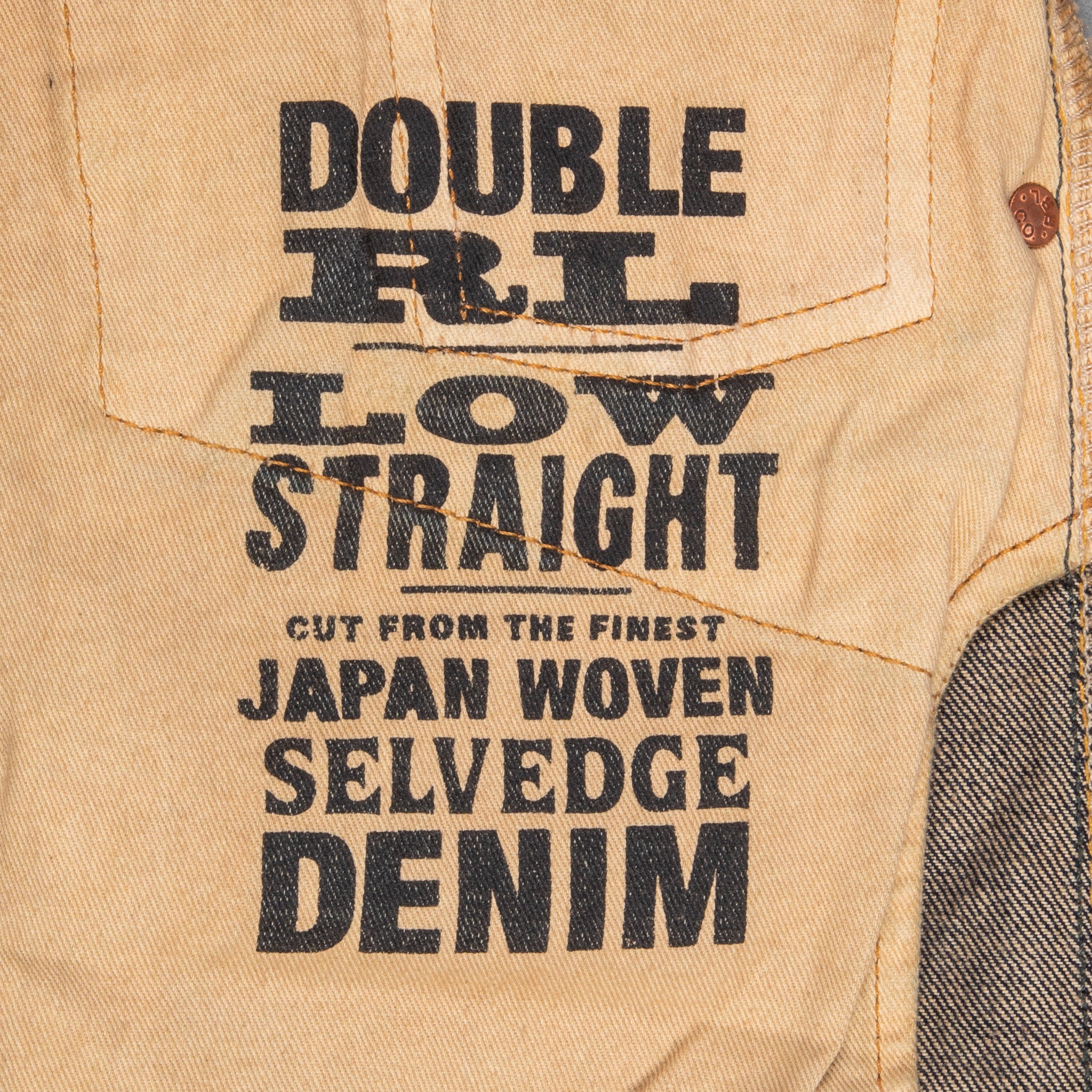 RRL Low Straight Once Washed – Frans Boone Store