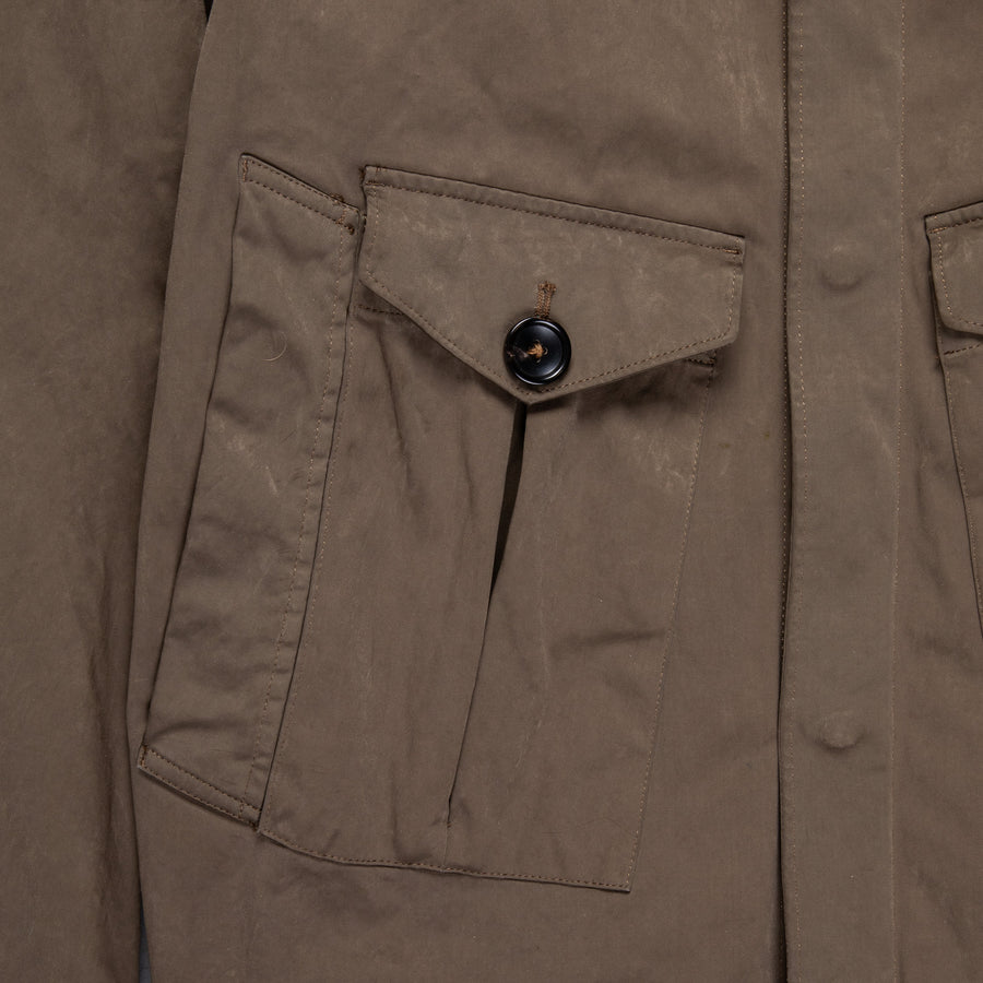 Ten C Tempest Anorak Oliva Scuro