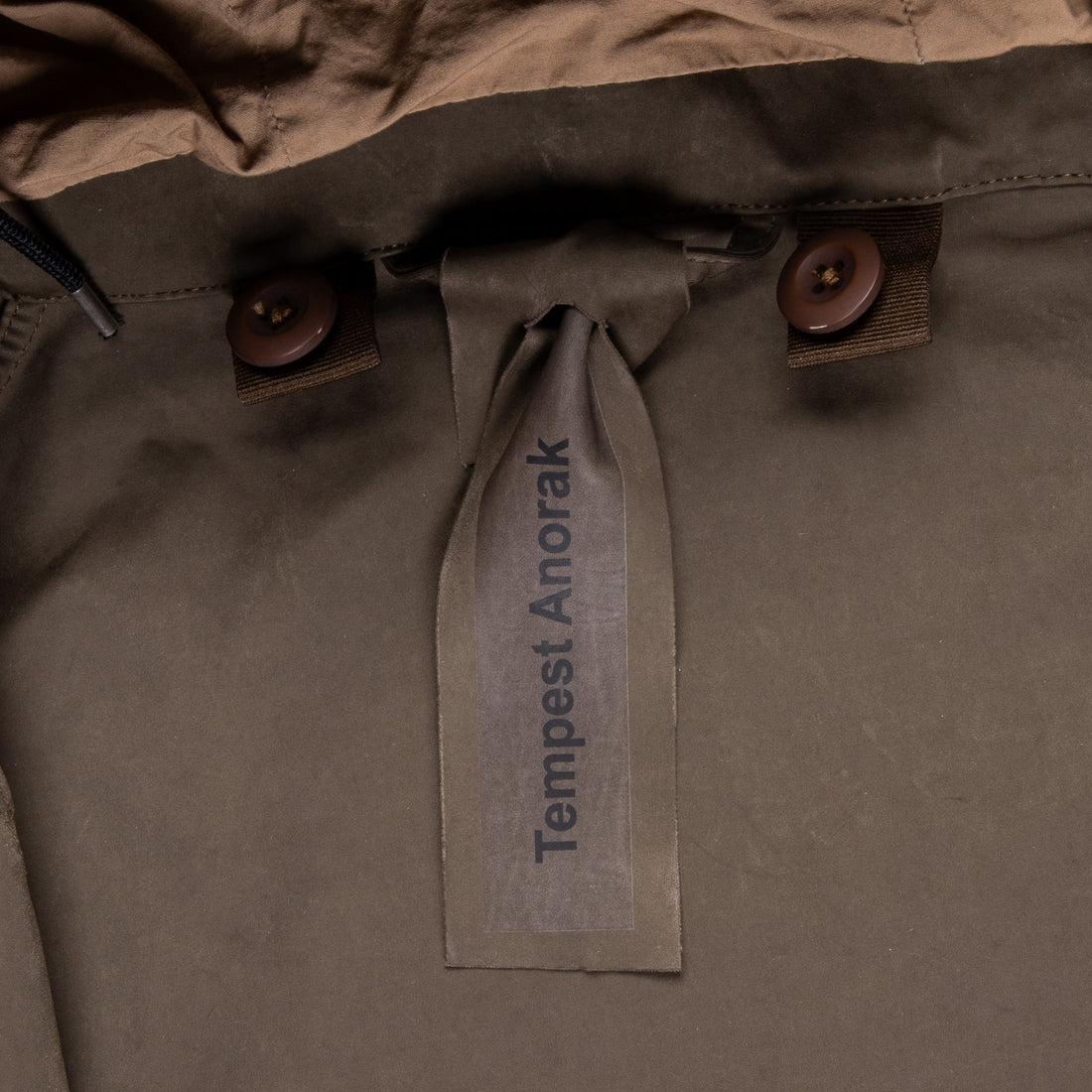 Ten C Tempest Anorak Oliva Scuro