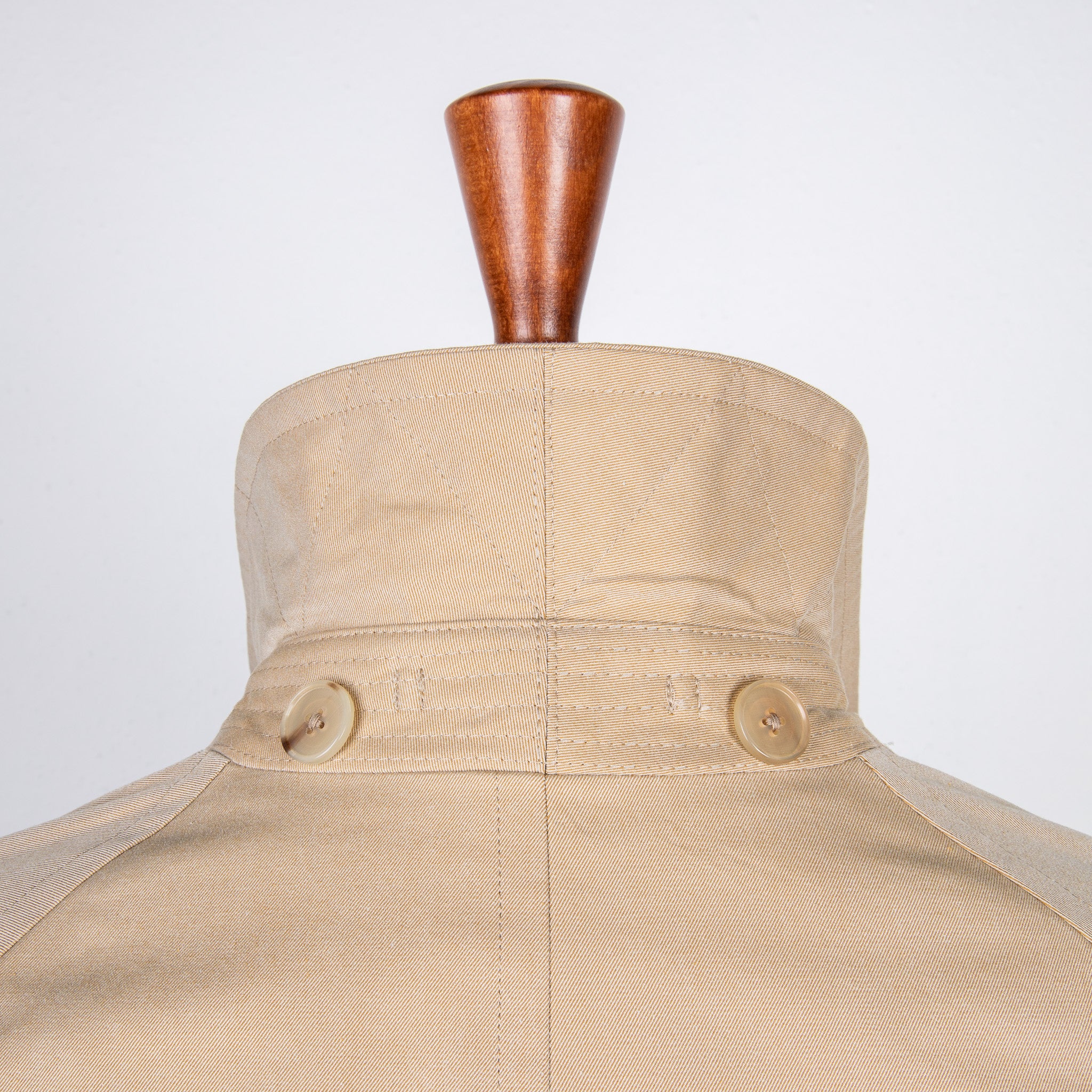 Cohérence Corb II Coat Gabardine Beige