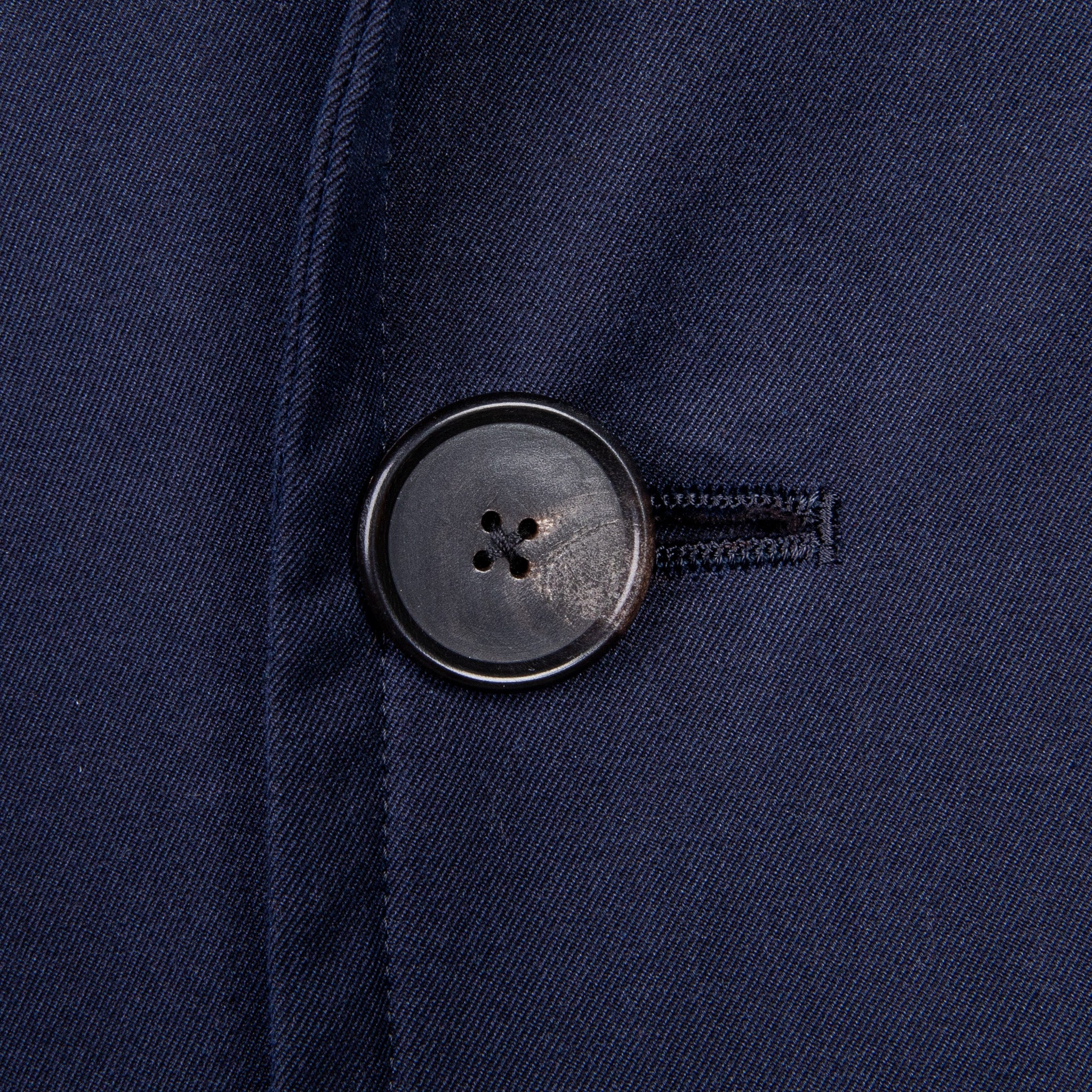 Cohérence Corb II Coat Gabardine Dark Blue