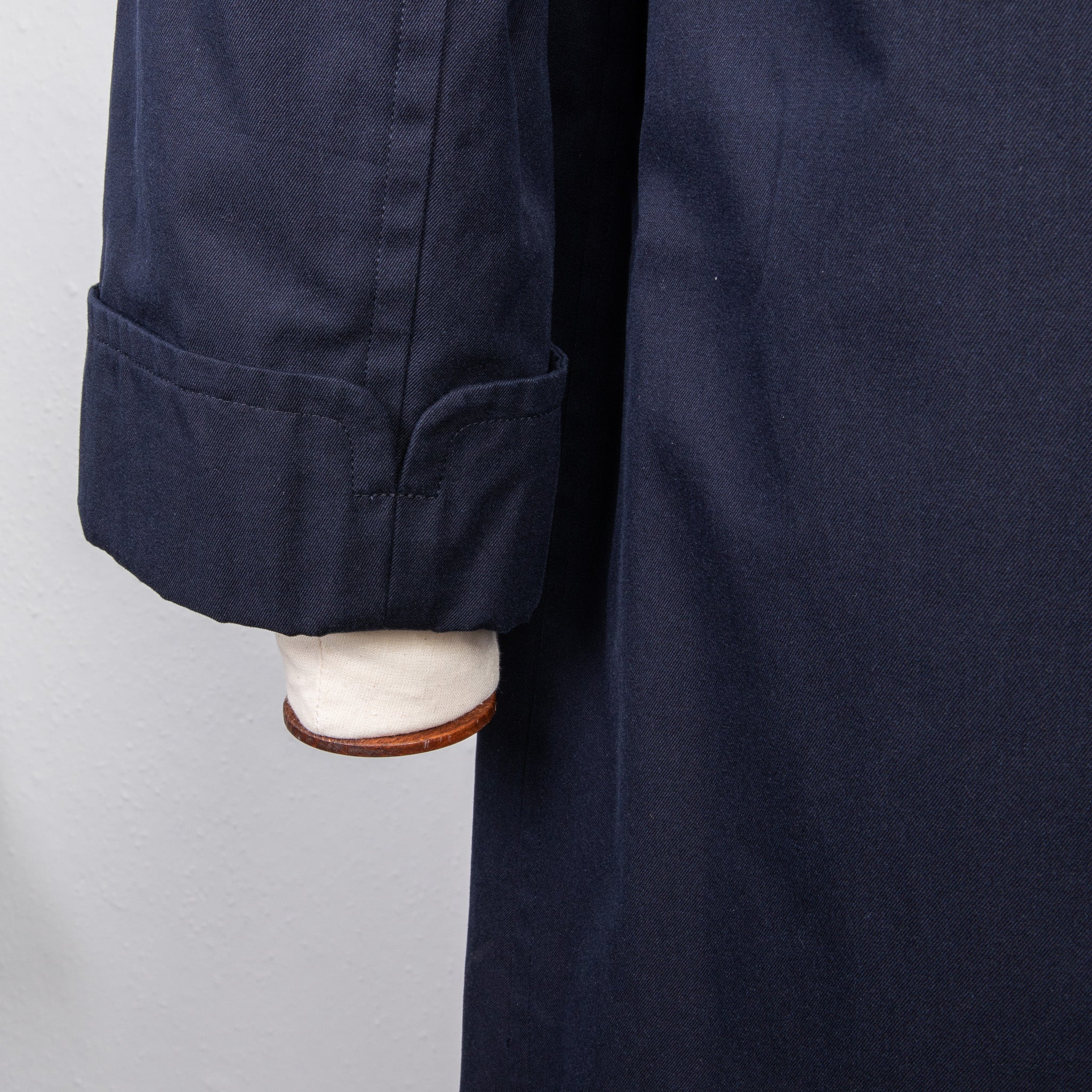 Cohérence Corb II Coat Gabardine Dark Blue