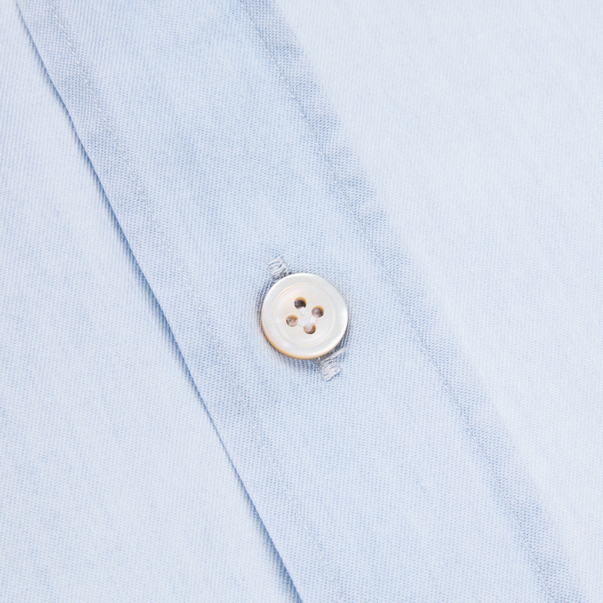 Finamore x Frans Boone Ivy Shirt Bleached Light Denim