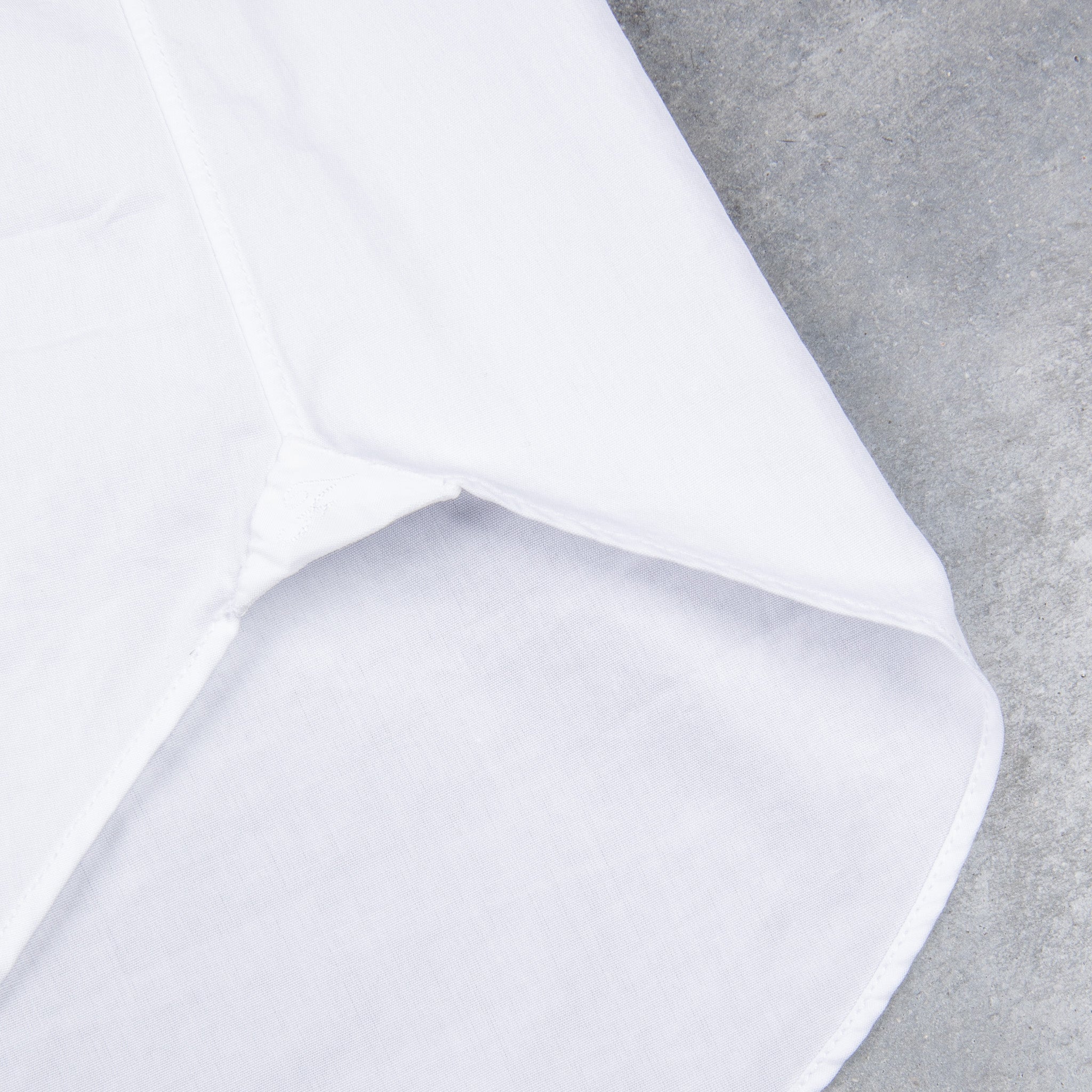 Finamore Gaeta Shirt Sergio Collar White Alumo Poplin