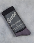 Buco Striped Action Socks Gray/Black