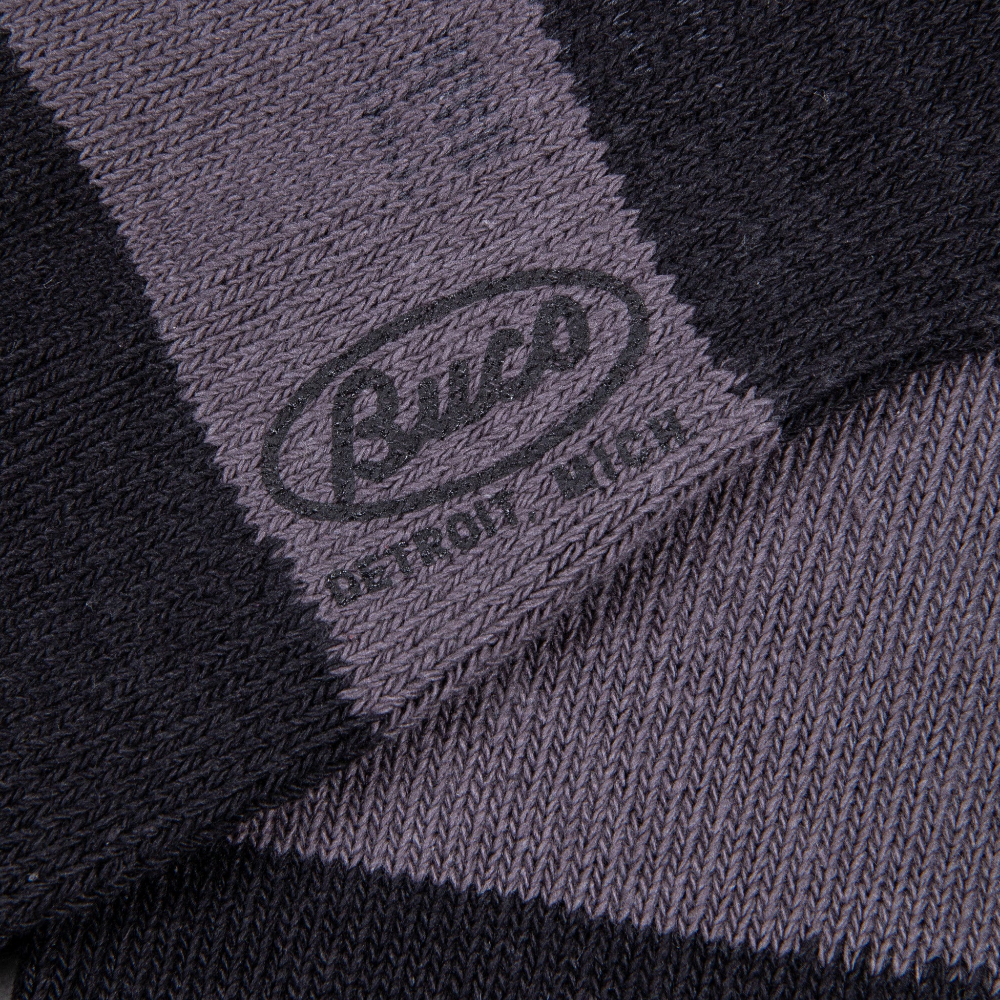 Buco Striped Action Socks Gray/Black