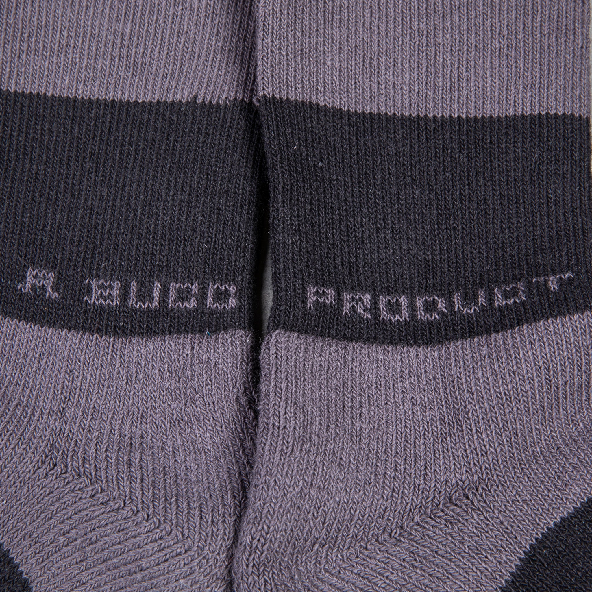 Buco Striped Action Socks Gray/Black