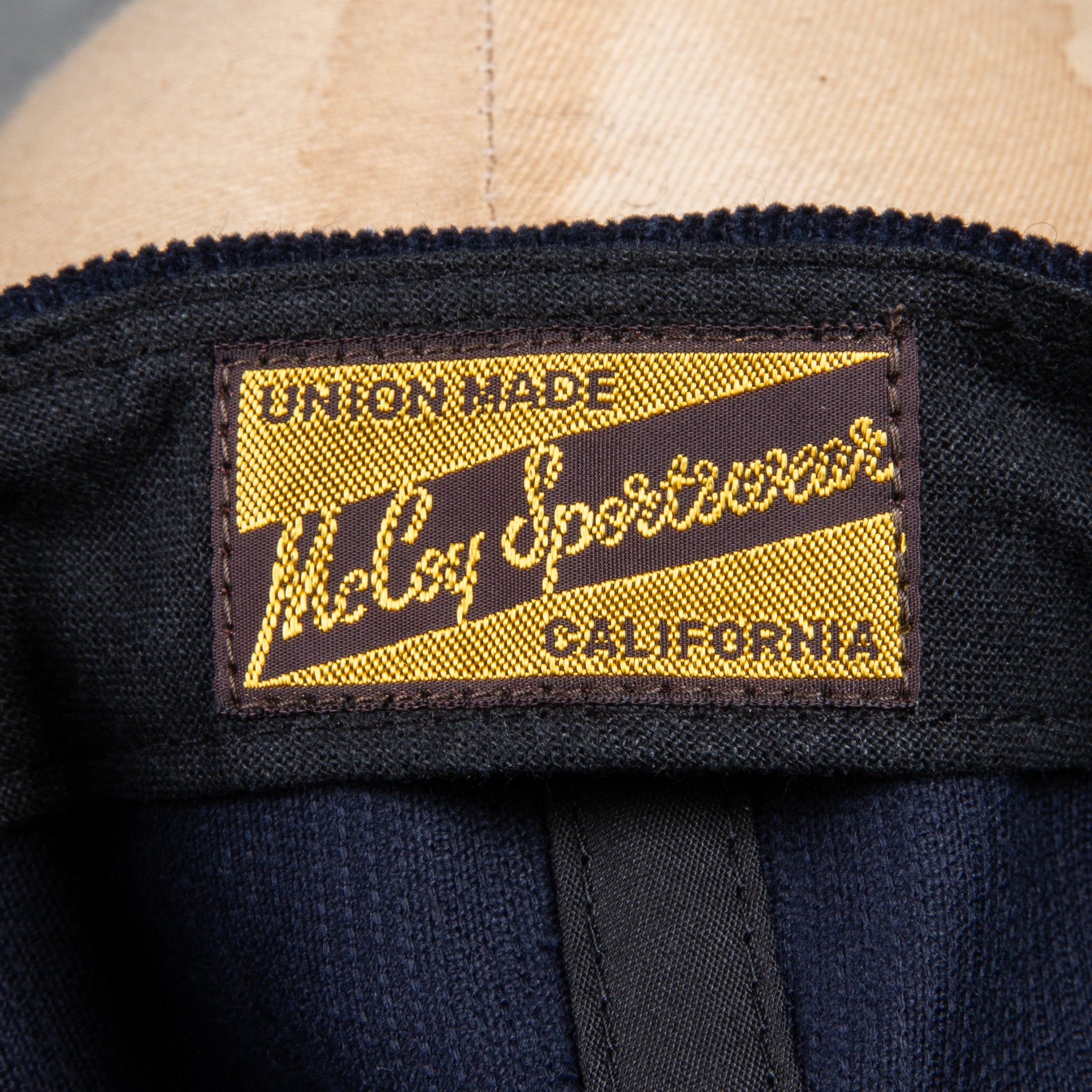 The Real McCoy&#39;s Five-Panel Corduroy Cap 