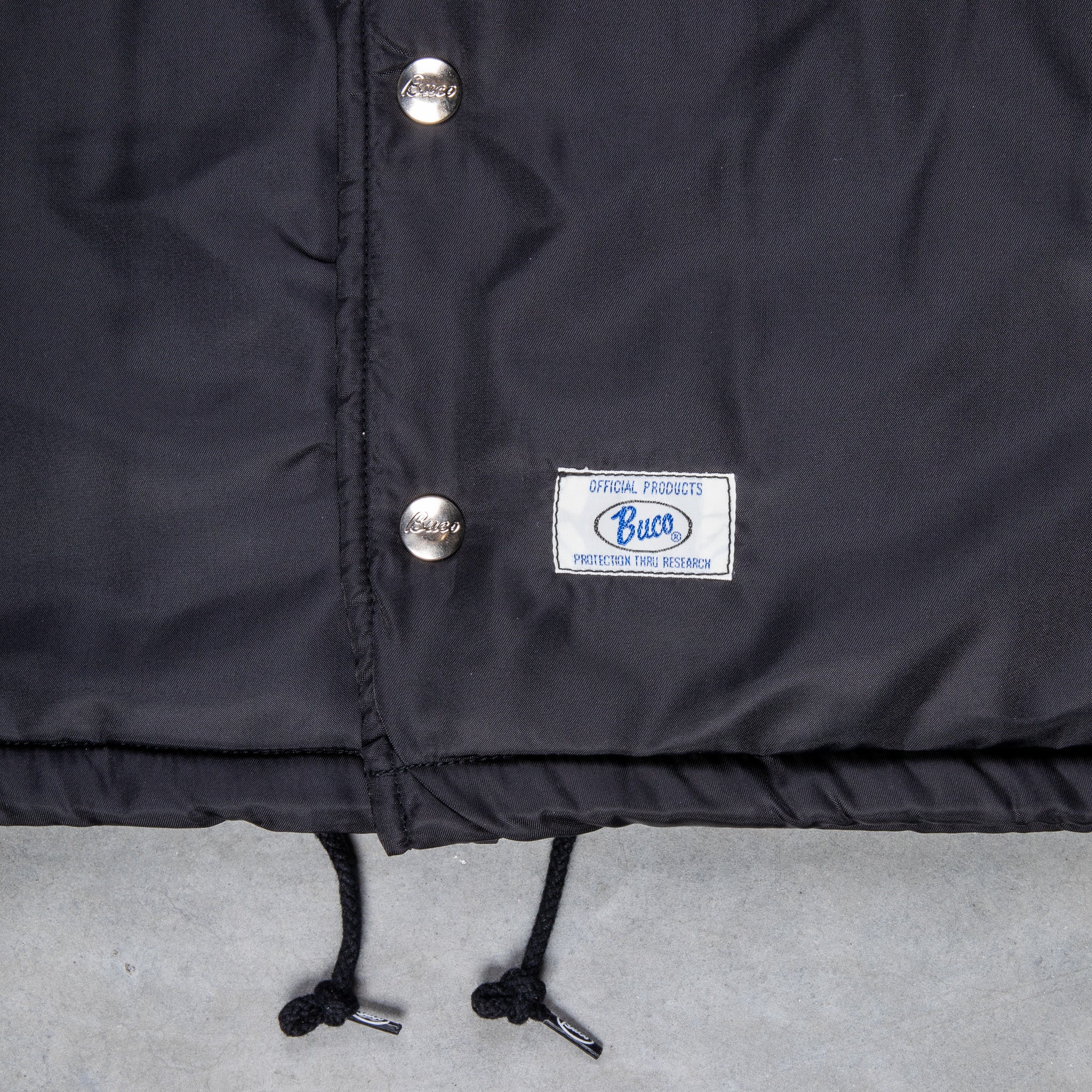 Buco Acrylic Lined Coach Jacket / Engineer Black – Frans Boone Store