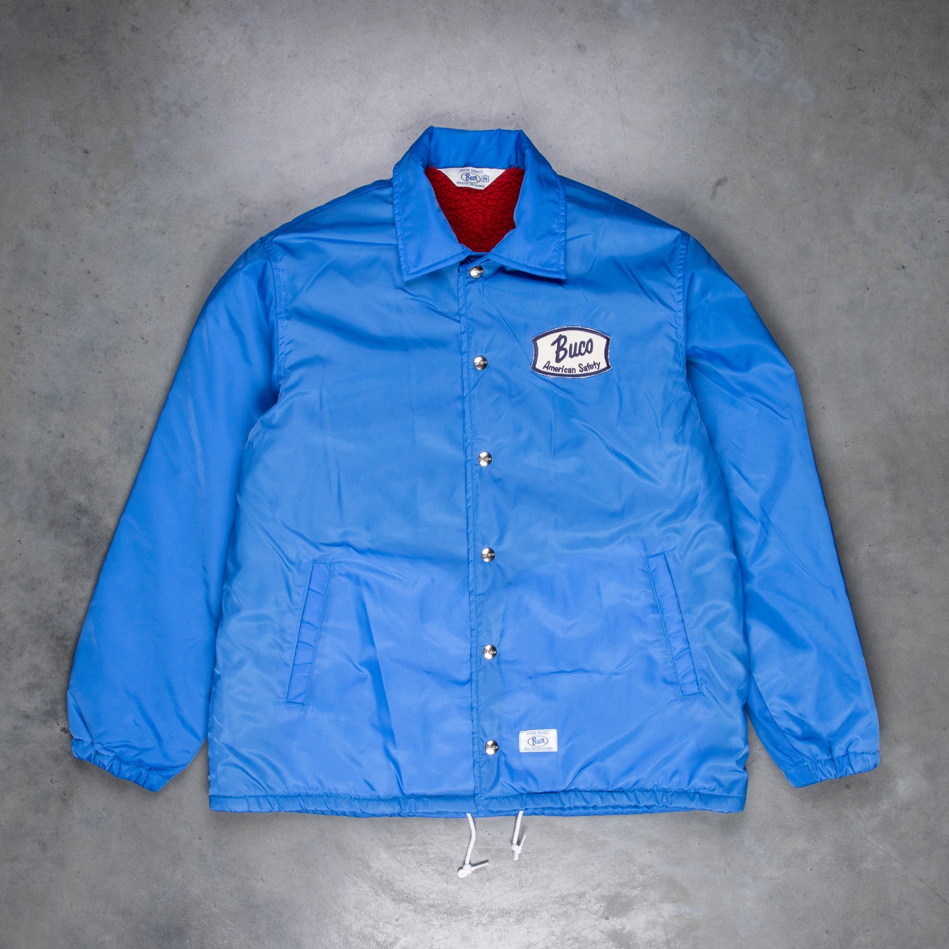 Buco Acrylic Lined Coach Jacket / Engineer Royal Blue – Frans Boone Store