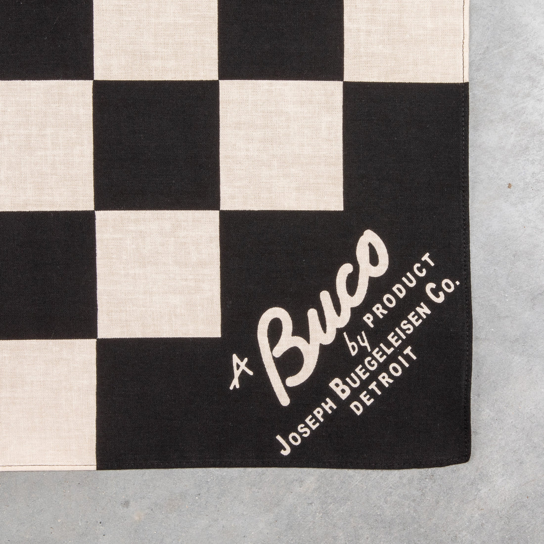 Buco Rider's Scarf / Checkered