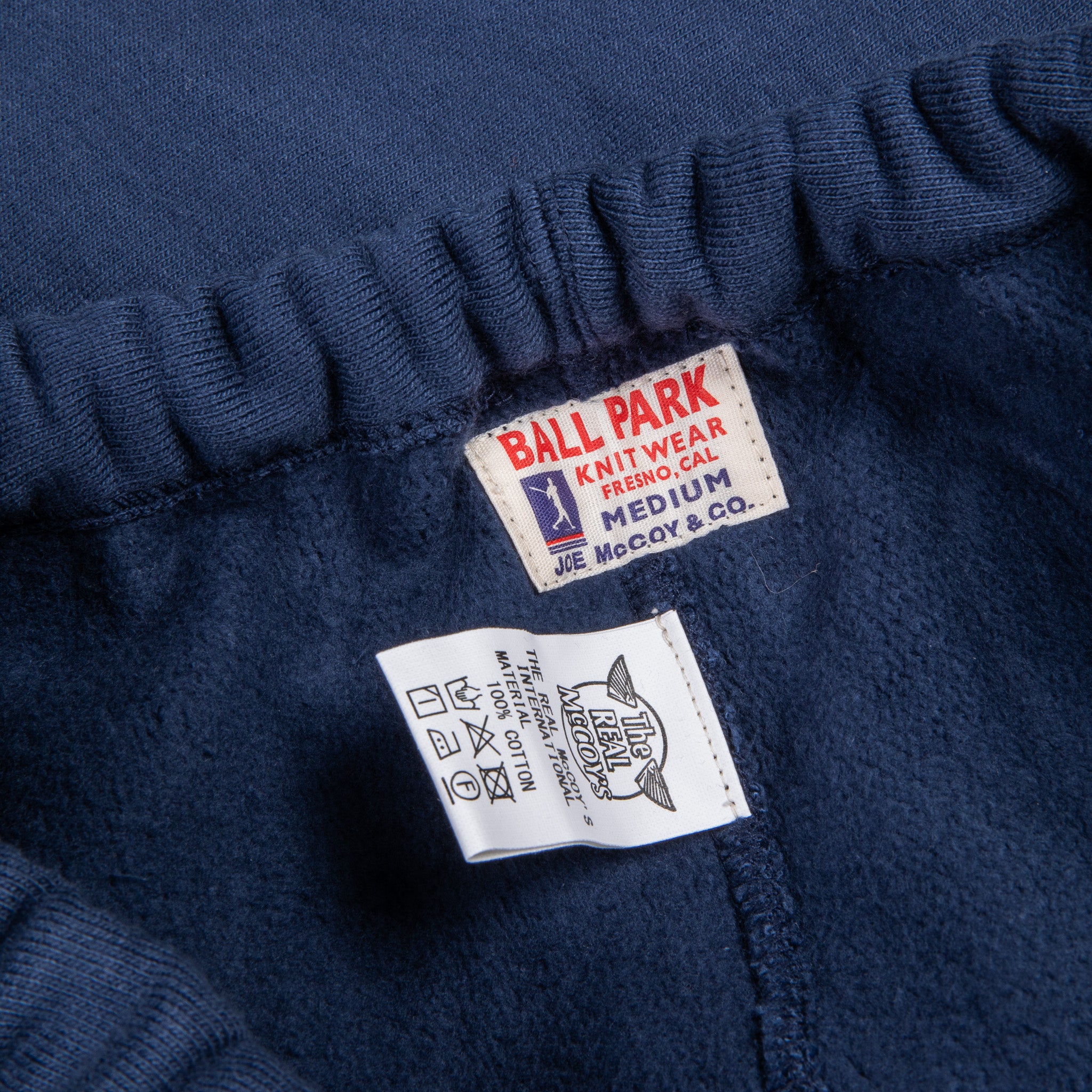 The Real McCoy&#39;s Heavyweight Sweatpants Navy