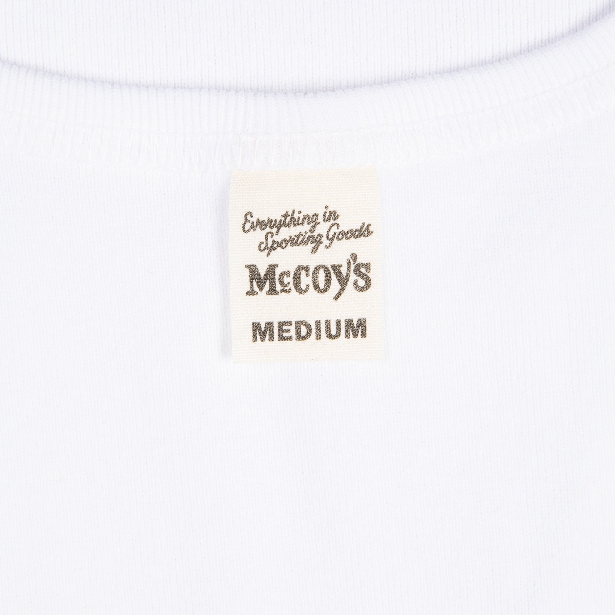 The Real McCoy&#39;s Two Pack Undershirts White