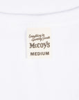 The Real McCoy's Two Pack Undershirts White