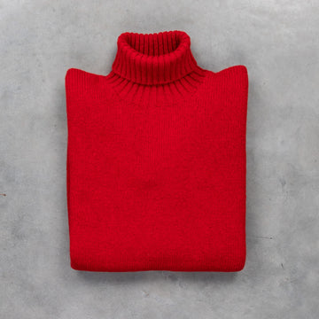 Laurence J. Smith Super Soft Seamless Roll Neck Pullover Tudor