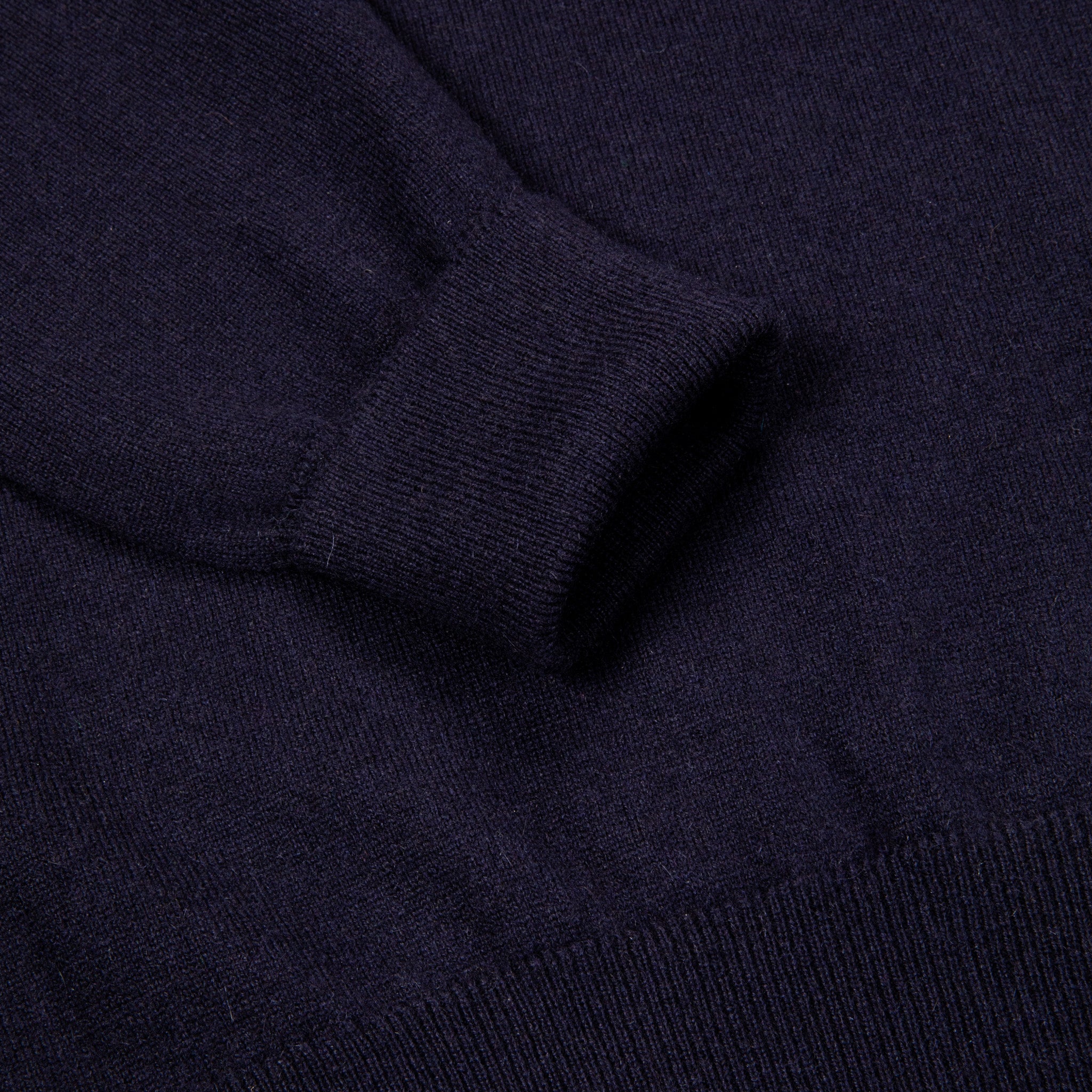 William Lockie Oxton Cashmere V-Neck Dark Navy