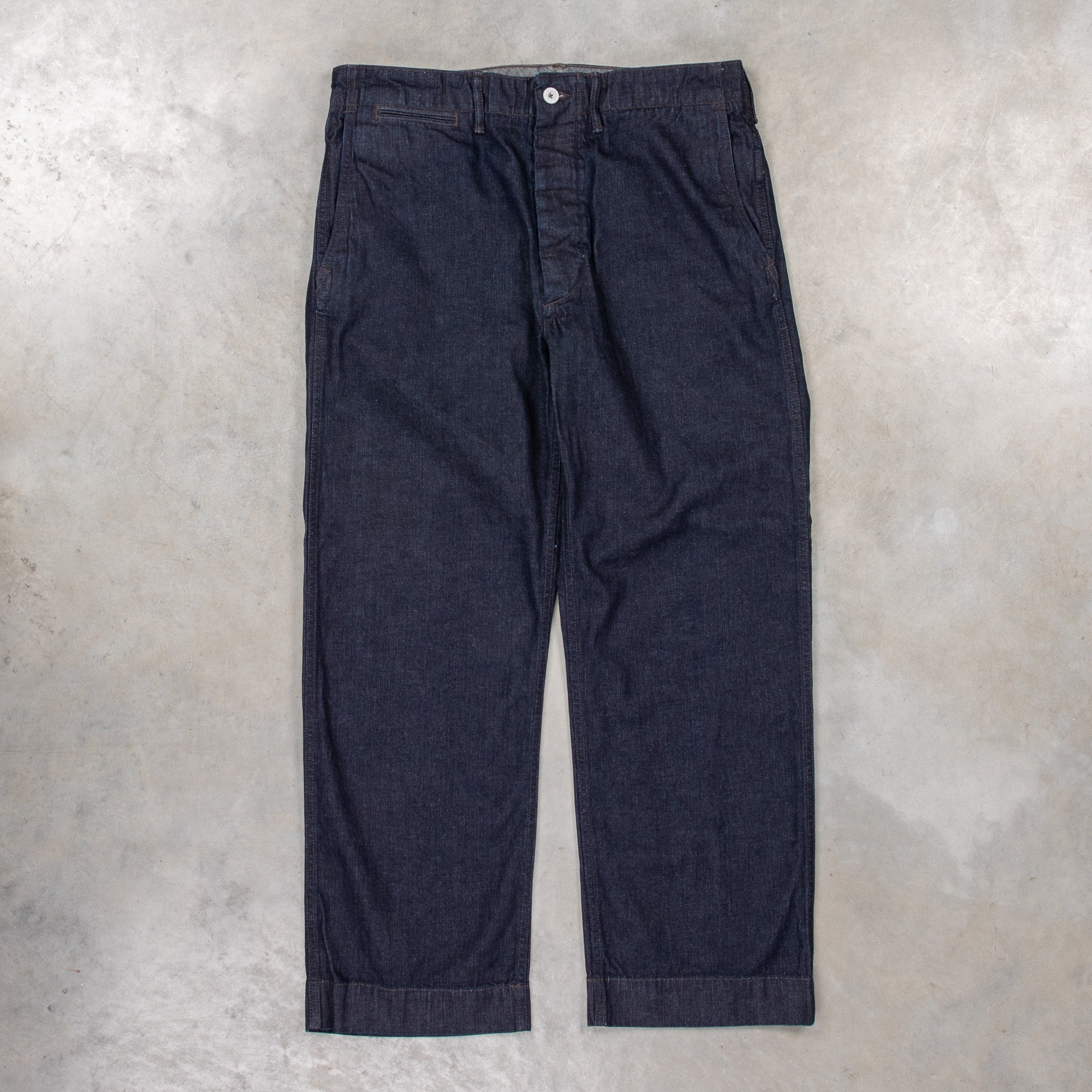 RRL Field Chino Denim Rinsed