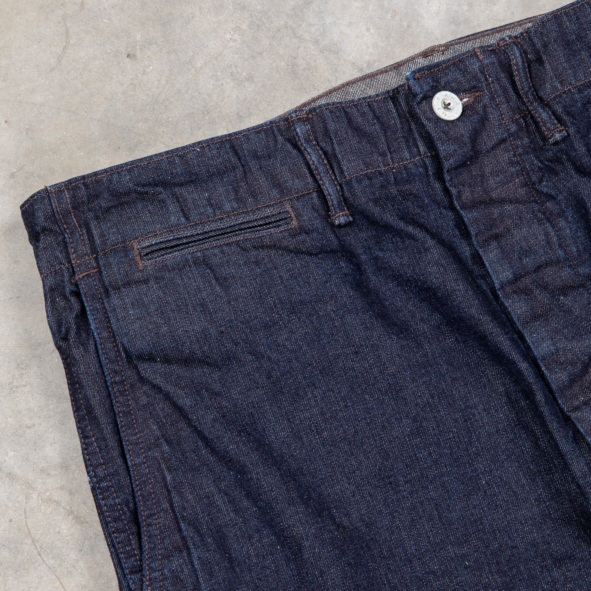 RRL Field Chino Denim Rinsed