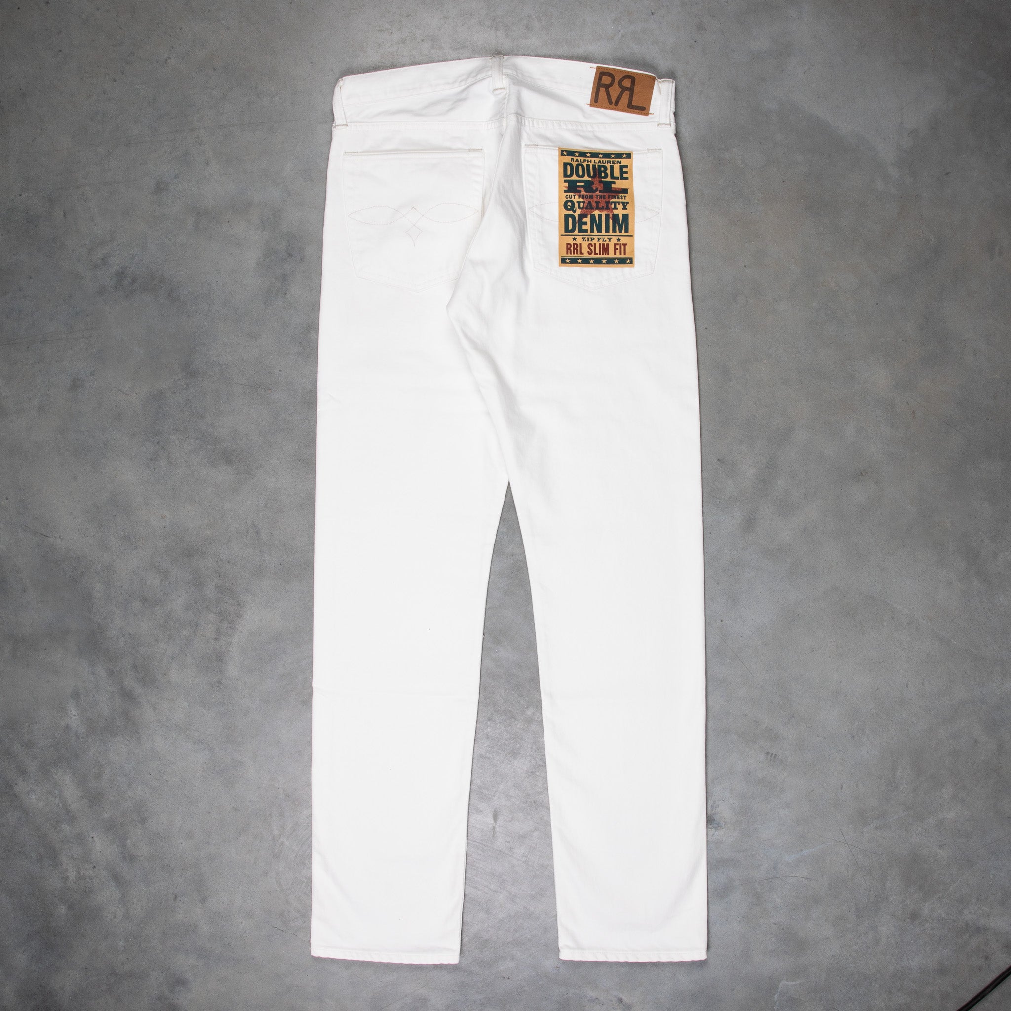 RRL Slim Fit Jeans Whitestone Wash – Frans Boone Store