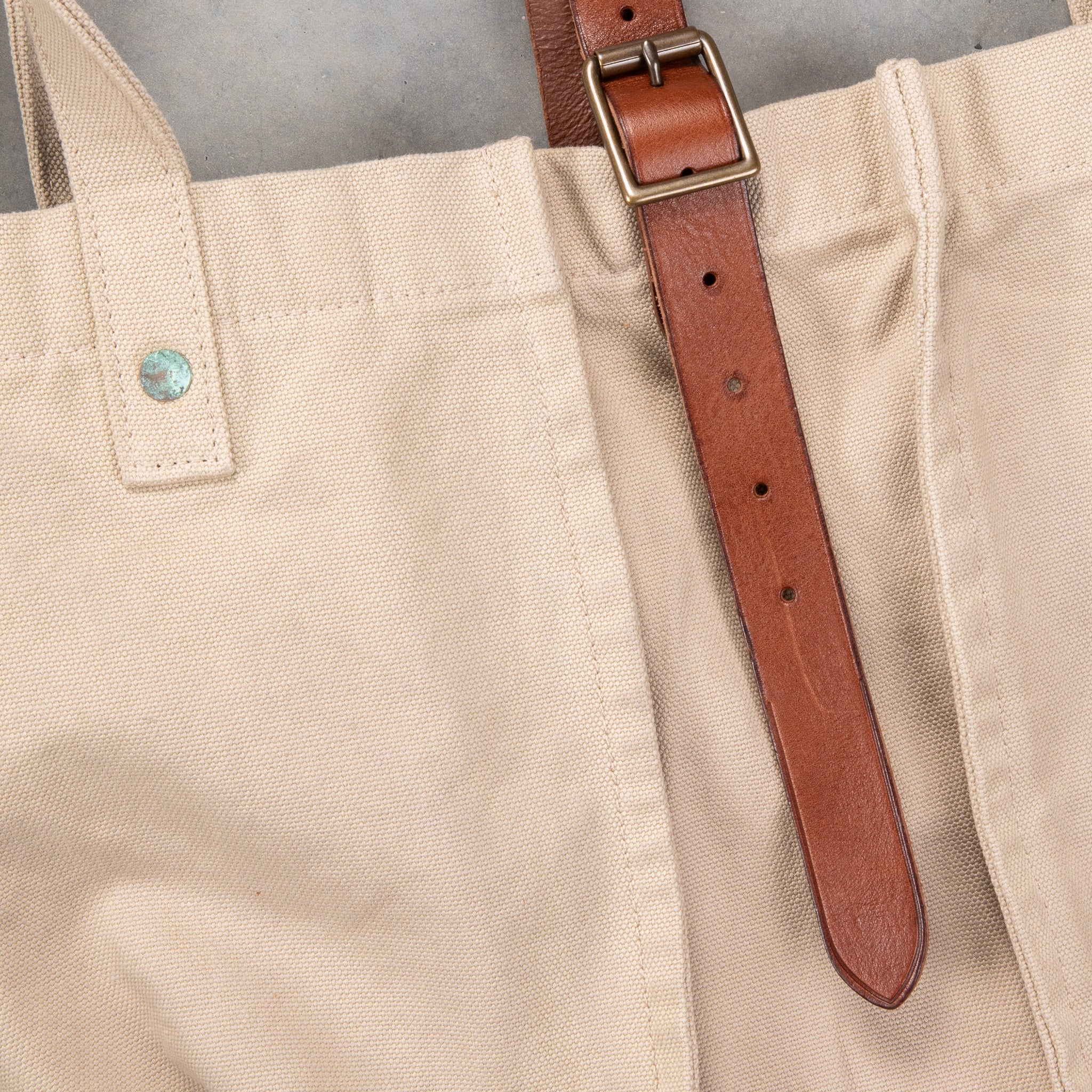 RRL Carpenter Tote Bag Greige