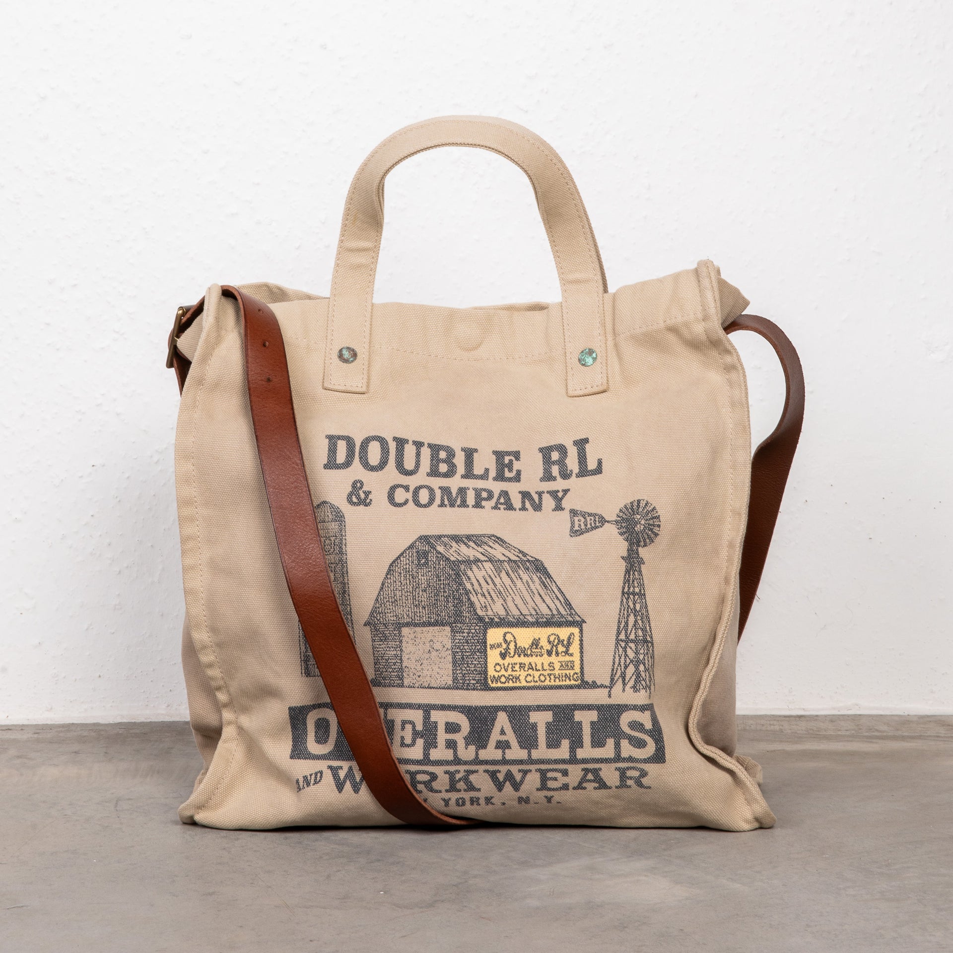 RRL Carpenter Tote Bag Greige – Frans Boone Store 