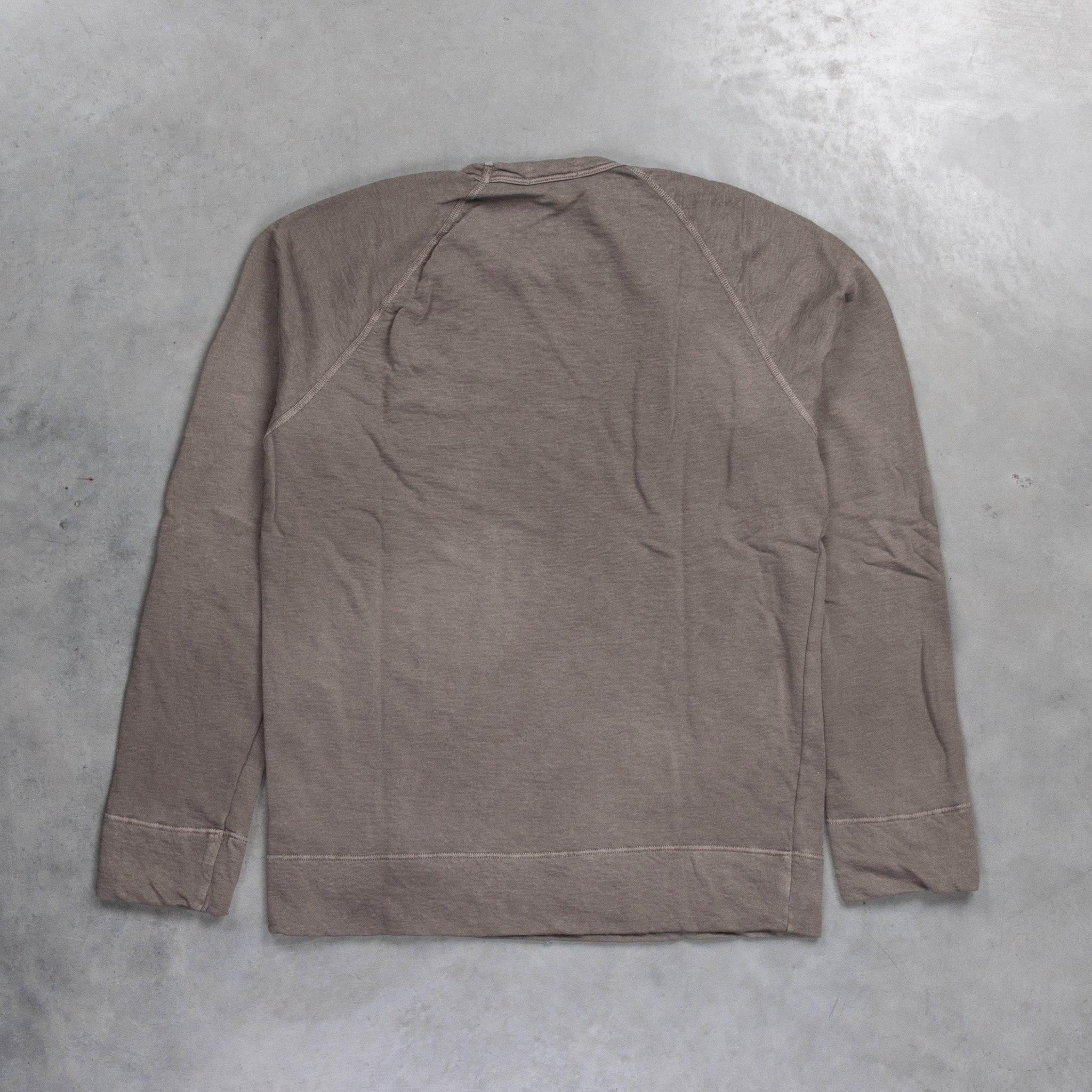 James Perse Vintage Fleece raglan Pullover Burro