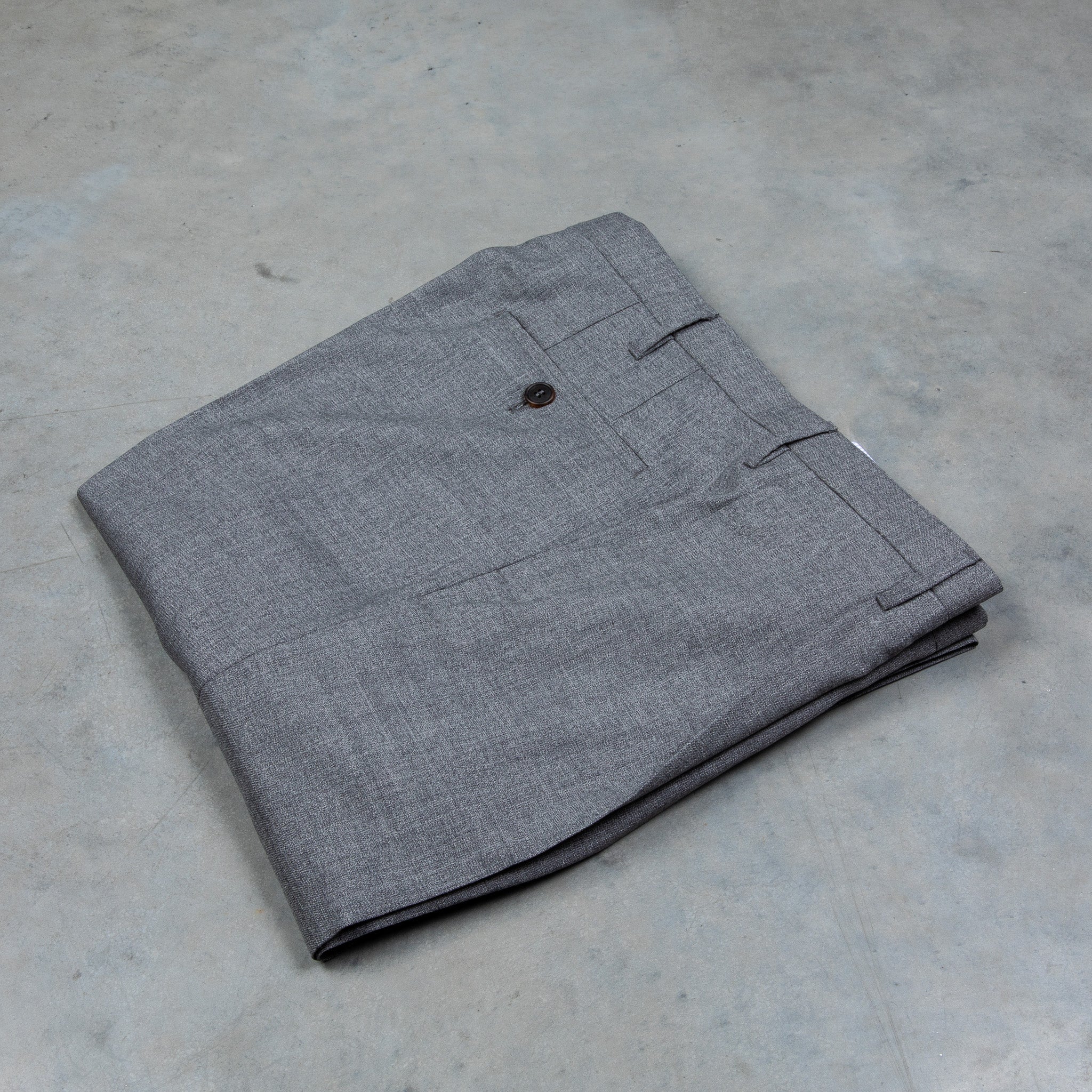 パンツ Rota grey mohair 1pleats pants New York wool trousers – Rota SRL