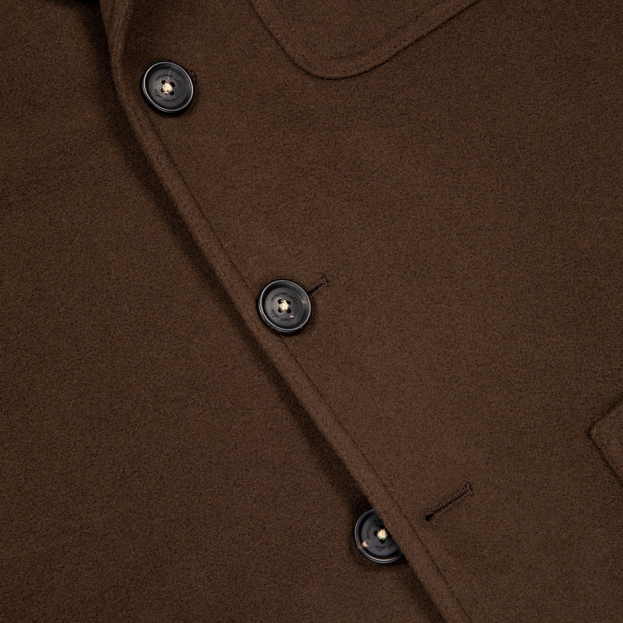 Massimo Alba Baglietto Unstructured Blazer Wool Caffé