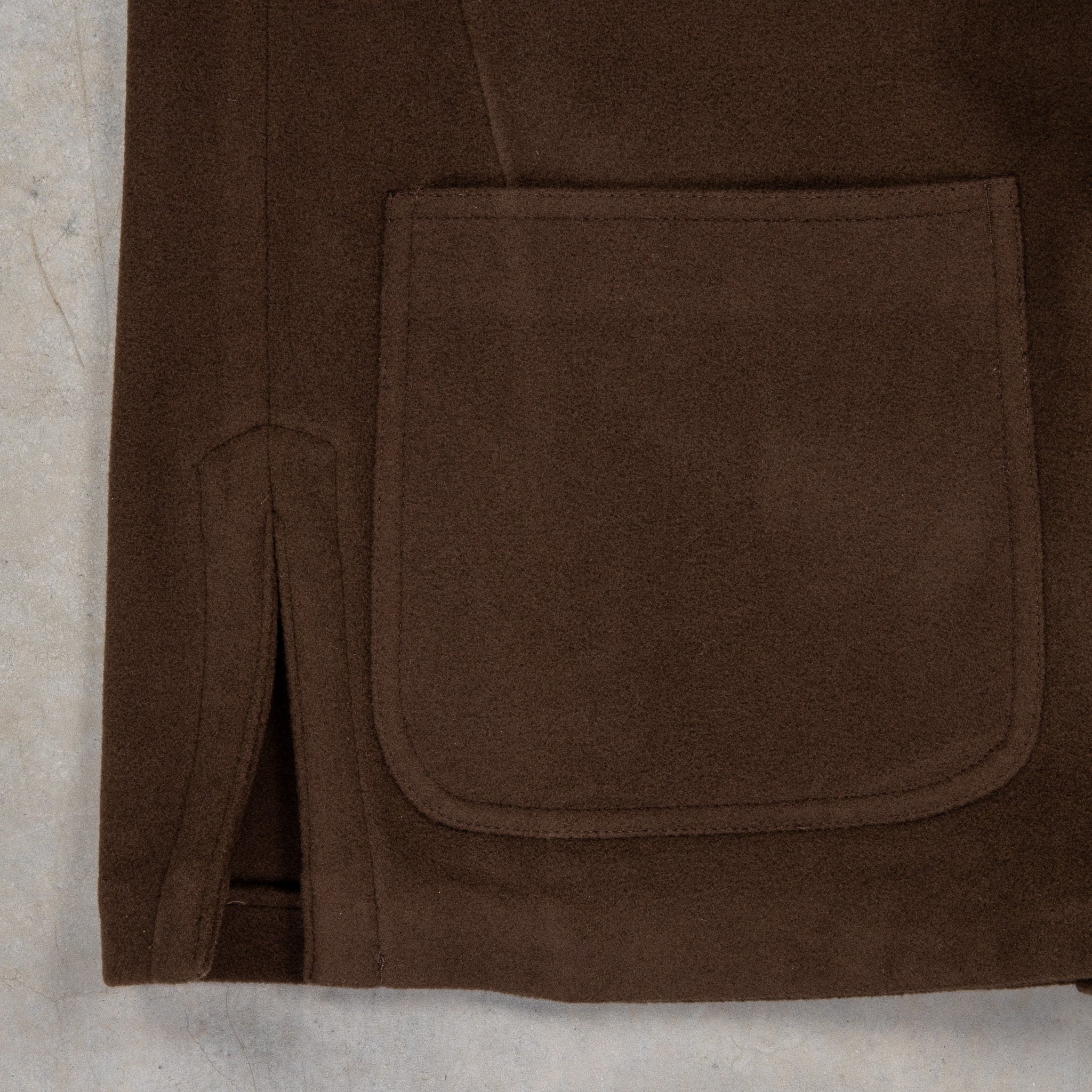 Massimo Alba Baglietto Unstructured Blazer Wool Caffé