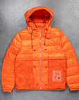 Ten C Hooded Down Liner with pockets Orange Frans Boone Exclusive