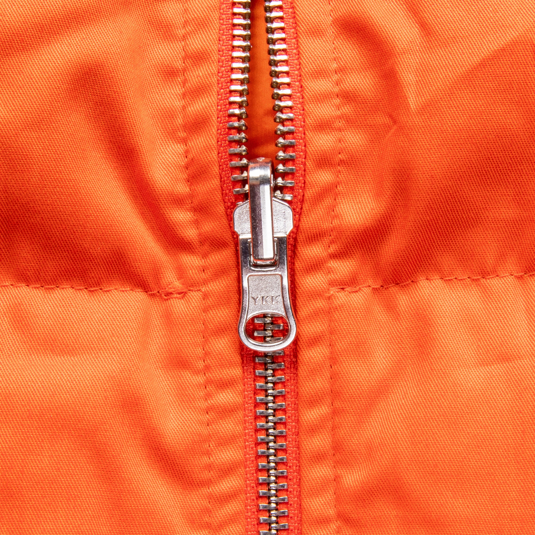 Ten C Hooded Down Liner with pockets Orange Frans Boone Exclusive