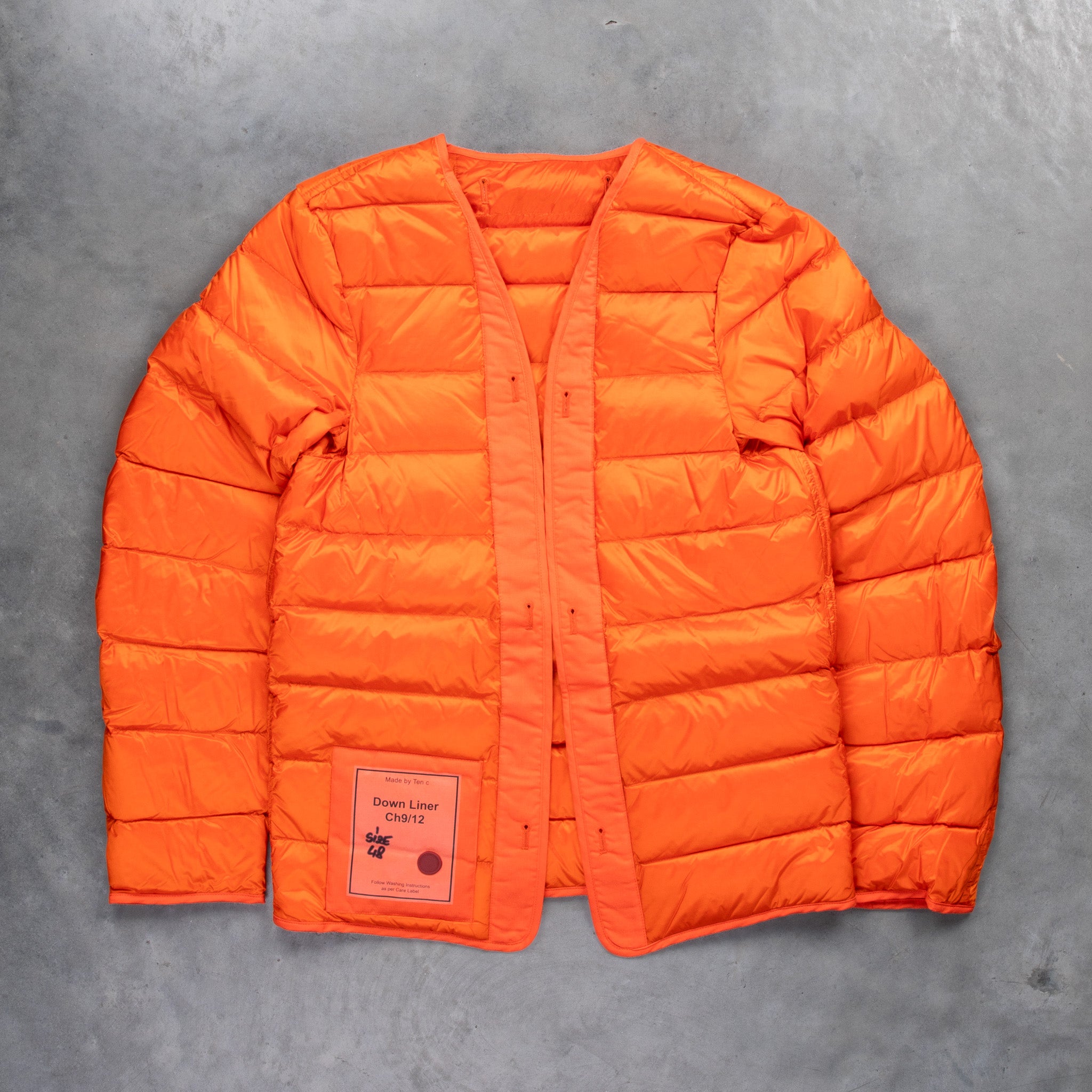 Ten C Orange Down liner Frans Boone Store Exclusive