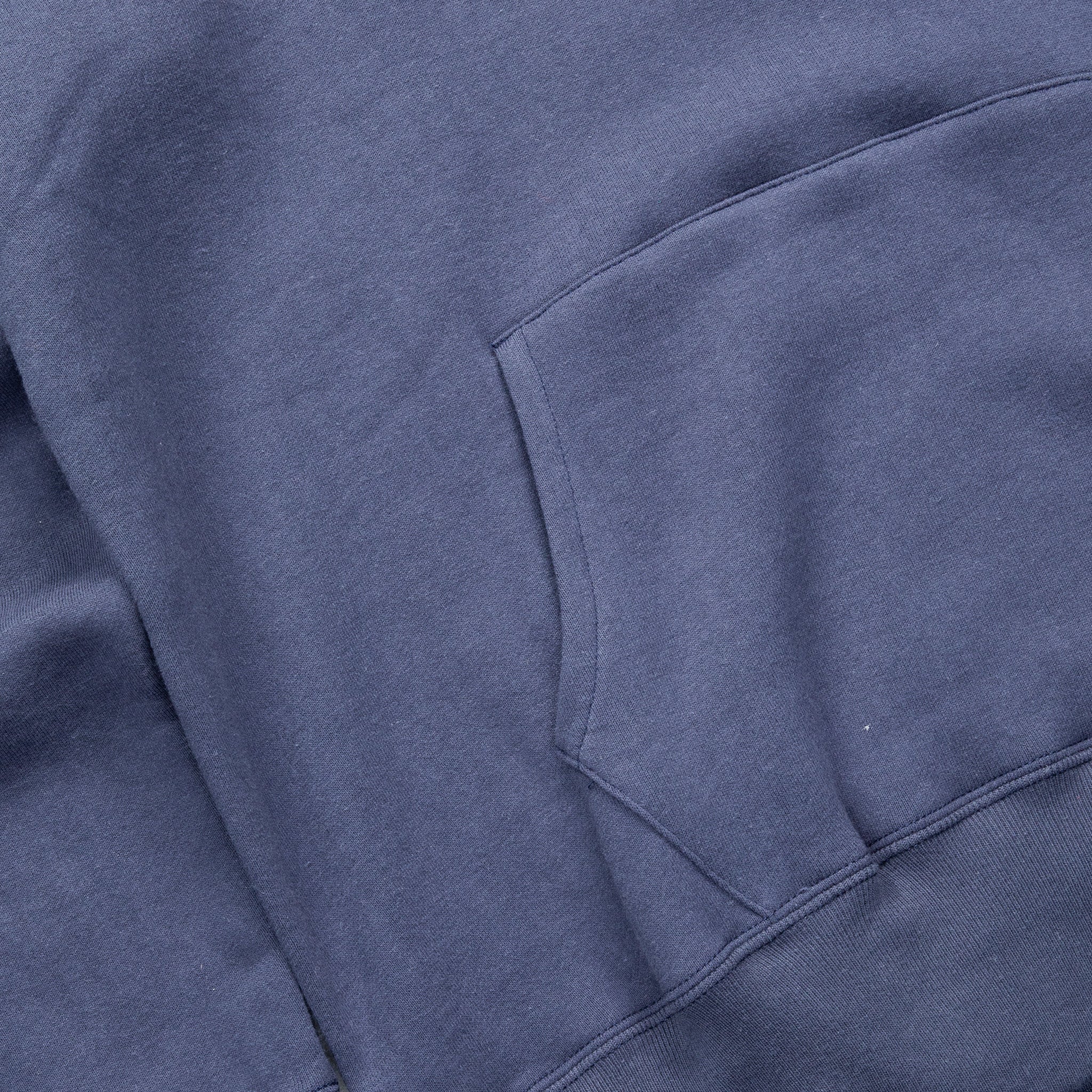 The Real McCoy&#39;s 10 Oz Loopwheel Parka Navy