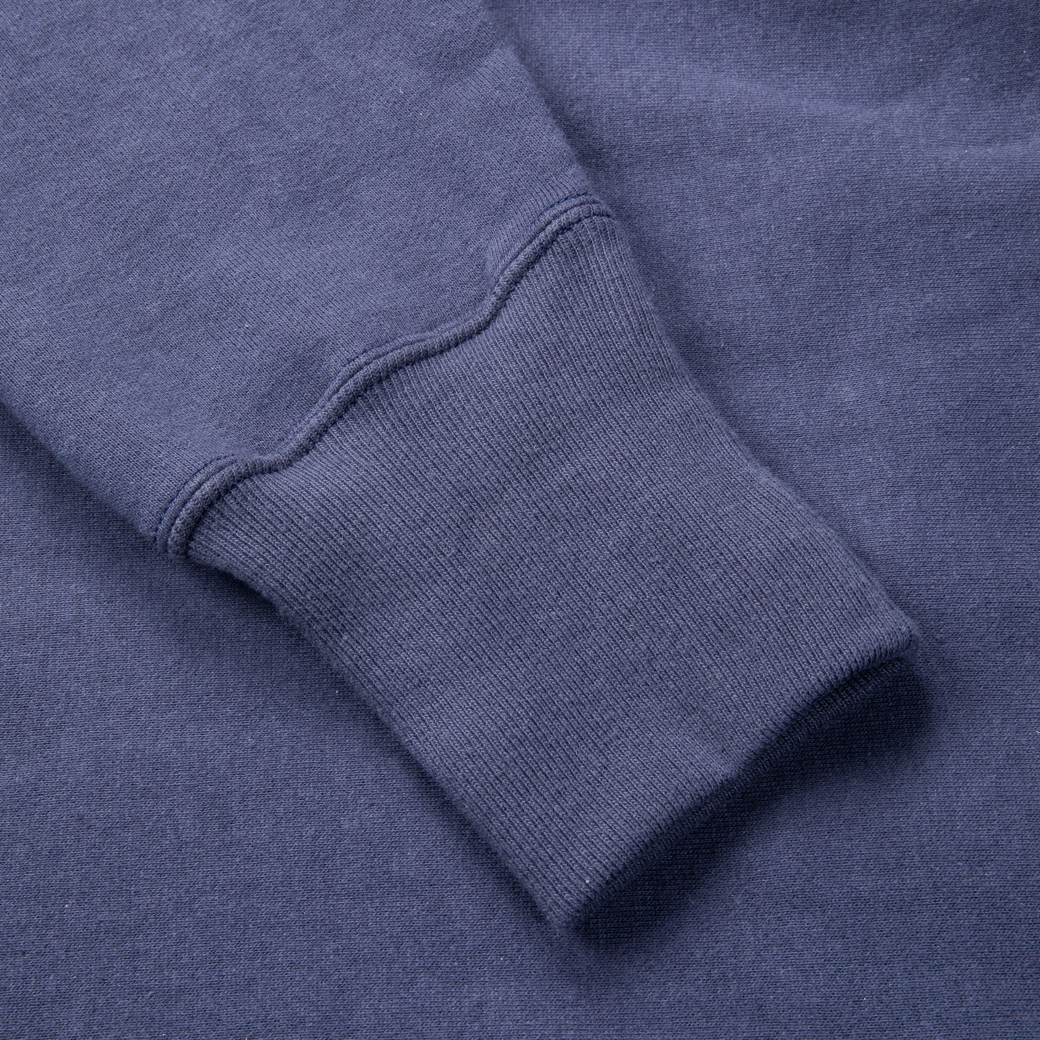 The Real McCoy&#39;s 10 Oz Loopwheel Parka Navy