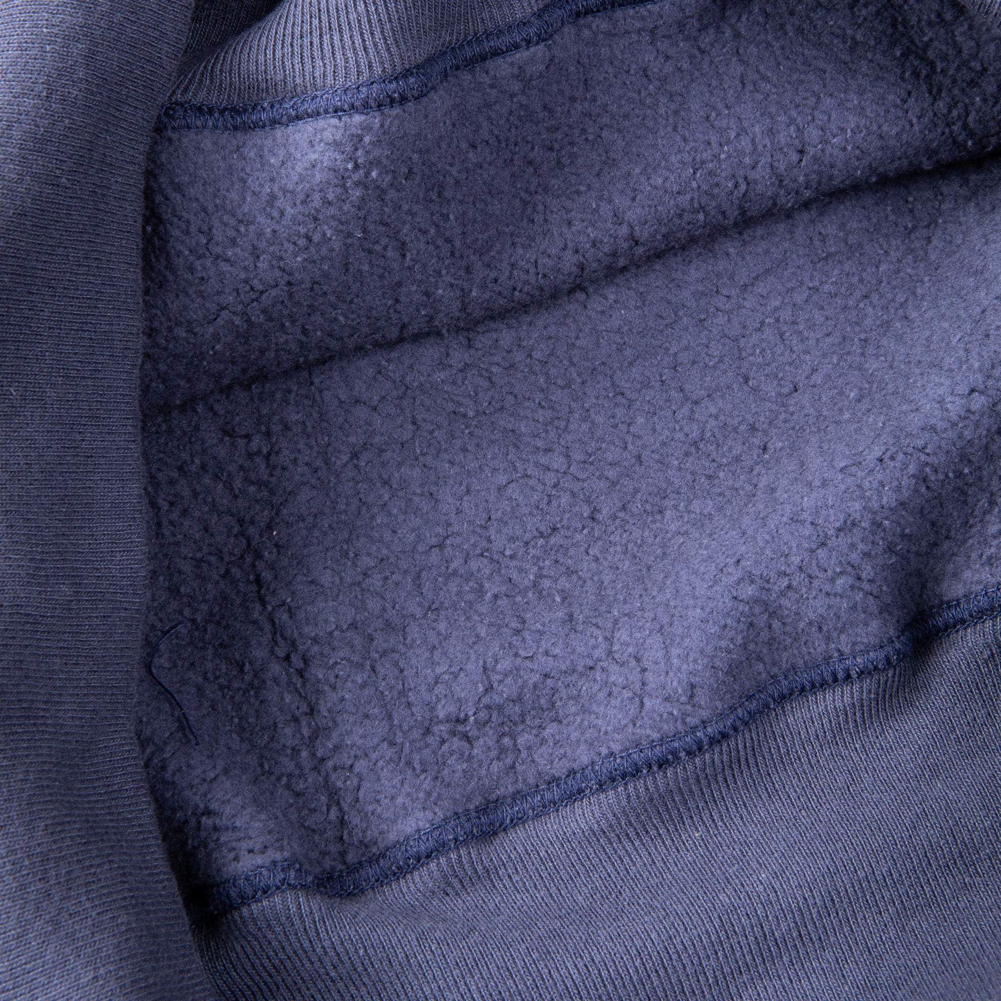 The Real McCoy&#39;s 10 Oz Loopwheel Parka Navy