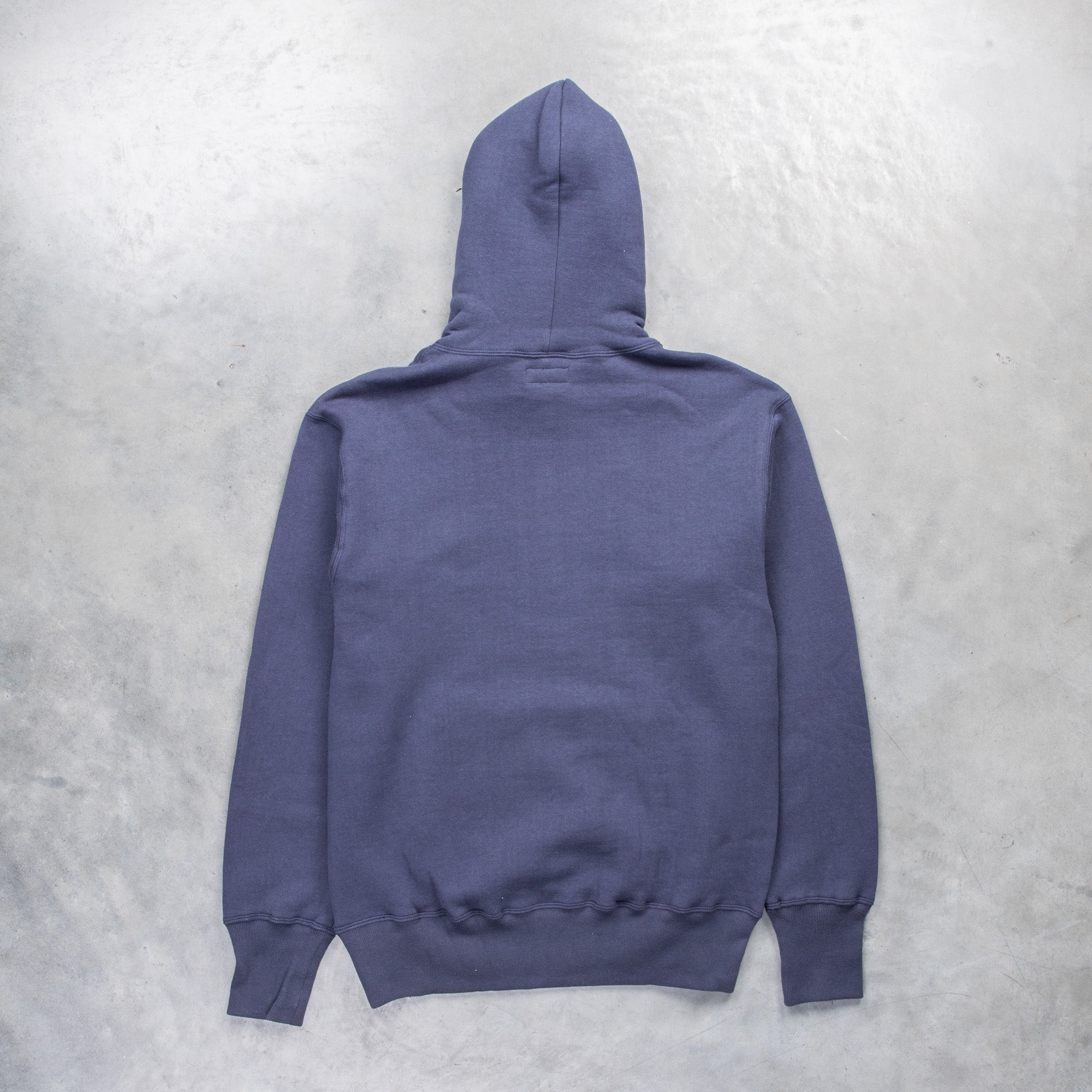 The Real McCoy&#39;s 10 Oz Loopwheel Parka Navy